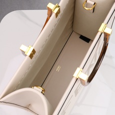 (质量升级 两条肩带 手工穿孔的) 出货咯。小号全新size shine tote FÉŃĎI TOTE (质量升级 两条肩带 手工穿孔的) 出货咯。小号全新size shine tote FÉŃĎI TOTE