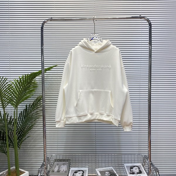 Alexander Wang Clothing Sweatshirts Unisex Cotton Hooded Top
