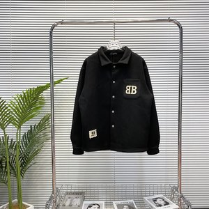 Balenciaga Clothing Coats & Jackets Black Grey Embroidery Silica Gel