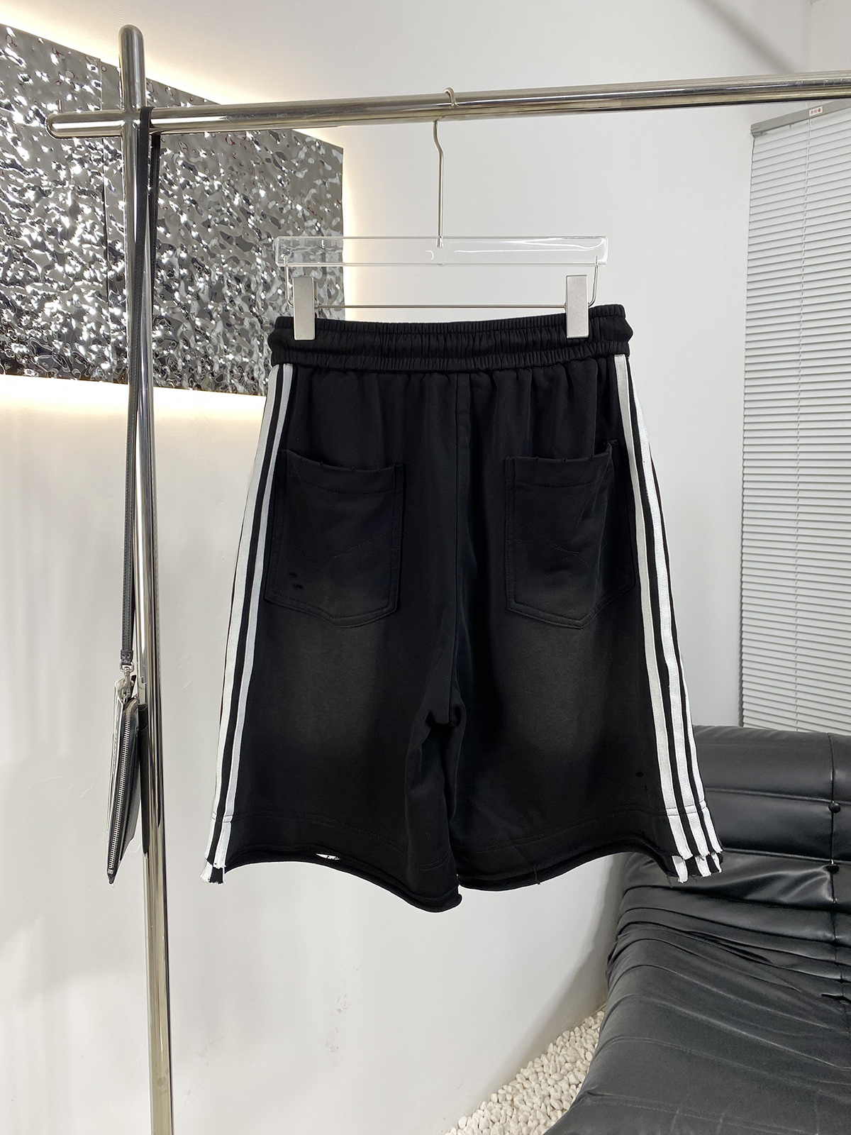 Balenciaga Distressed Logo Shorts - Spring/Summer Collection 3 i1747357852155 2433 0 1