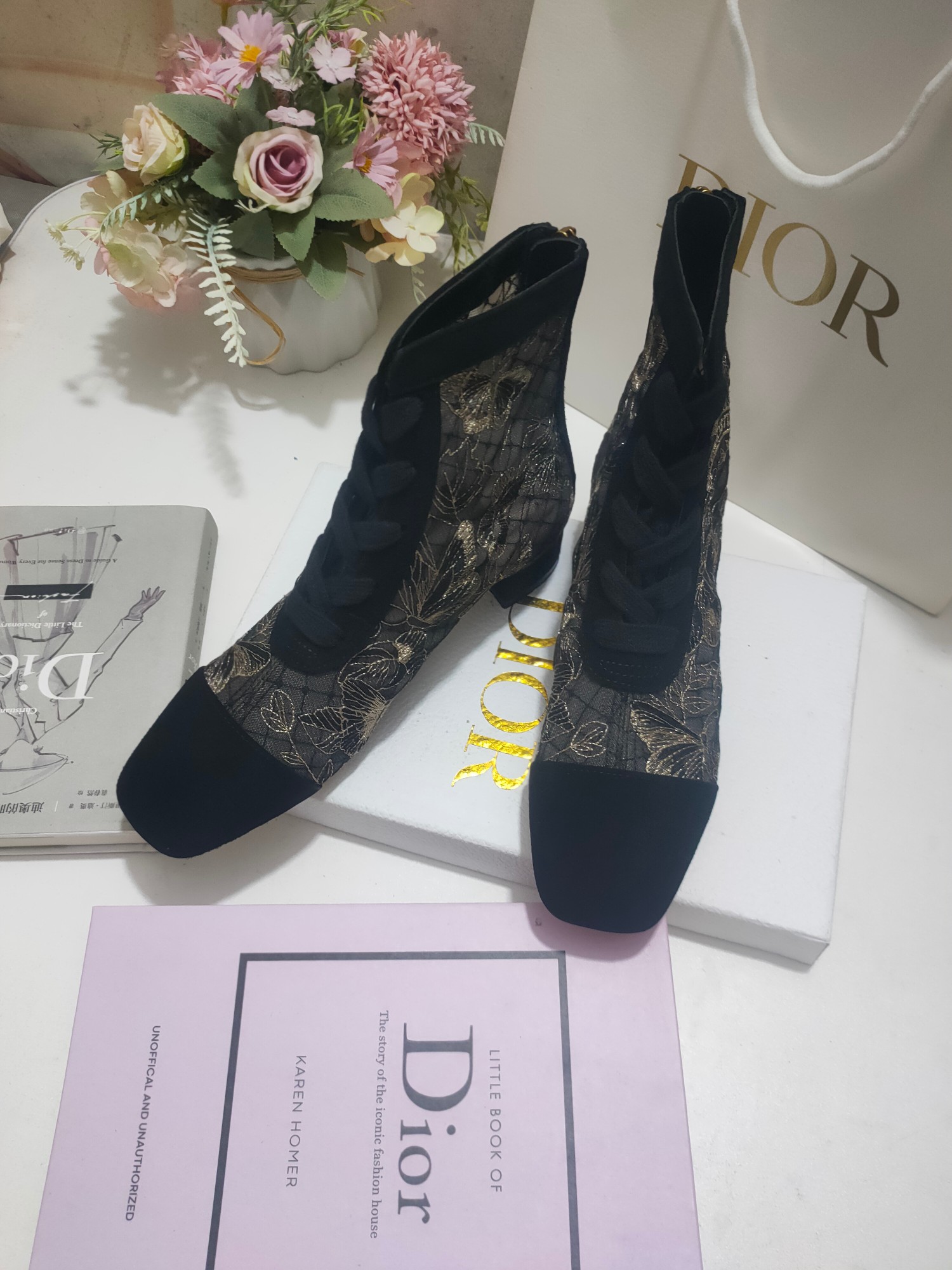Precio de fábrica Suela de cuero genuino ➕20, caucho Dior último desfile de moda serie de alta gama Ldylle sandalias de…