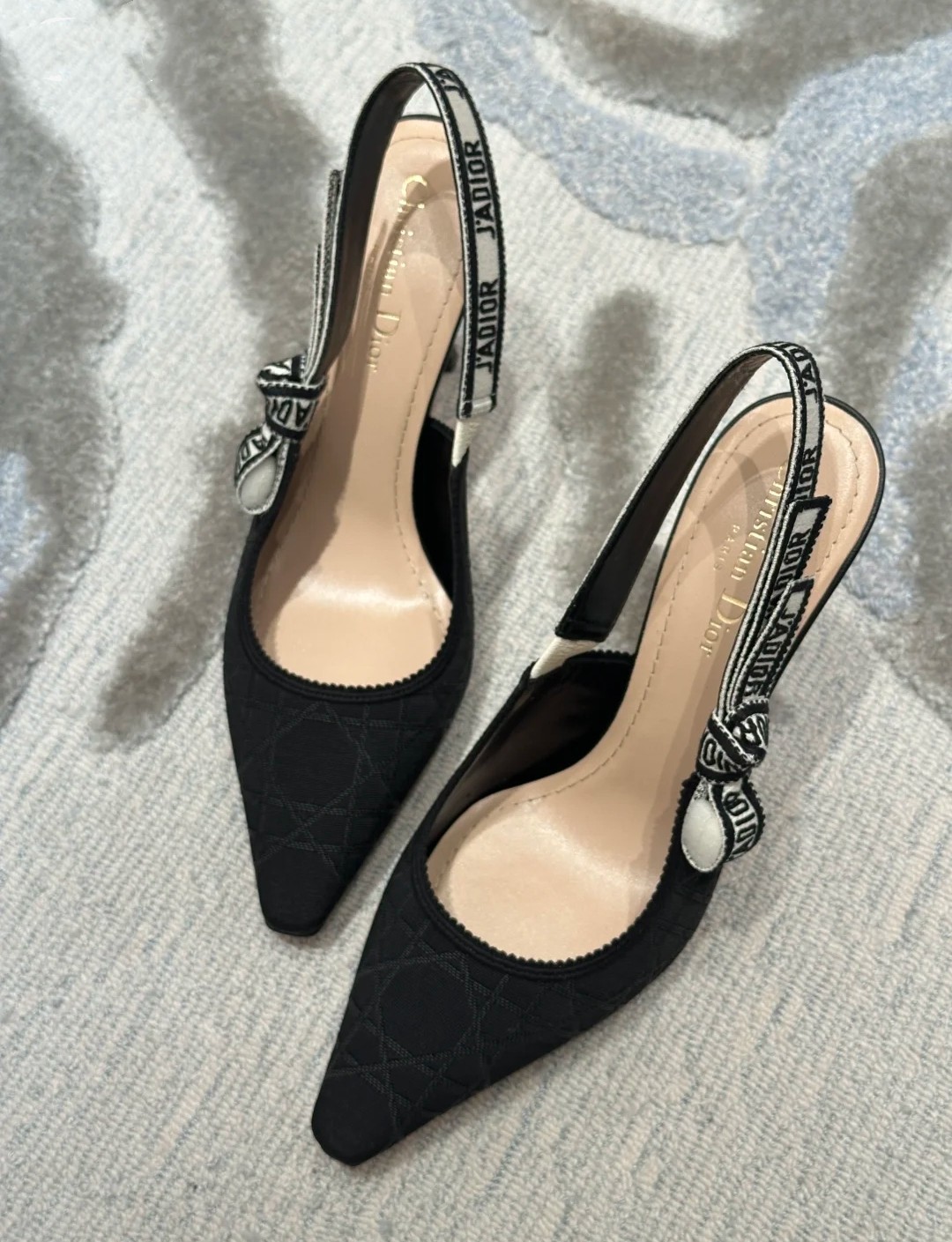Precio de fábrica Suela de cuero ➕20, sandalias de goma J'ADIOR con correas traseras huecas Dior 2023 primavera y veran…