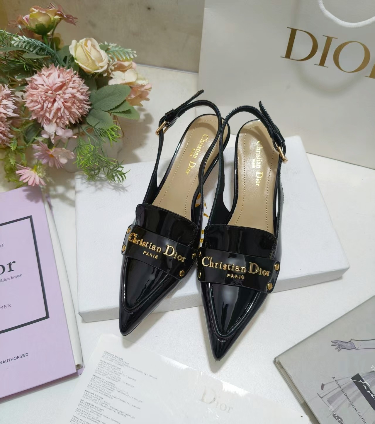 Suela de cuero a precio de fábrica ➕20, tacones altos de goma Dior Boy son nuevos productos de la serie de otoño de 202…
