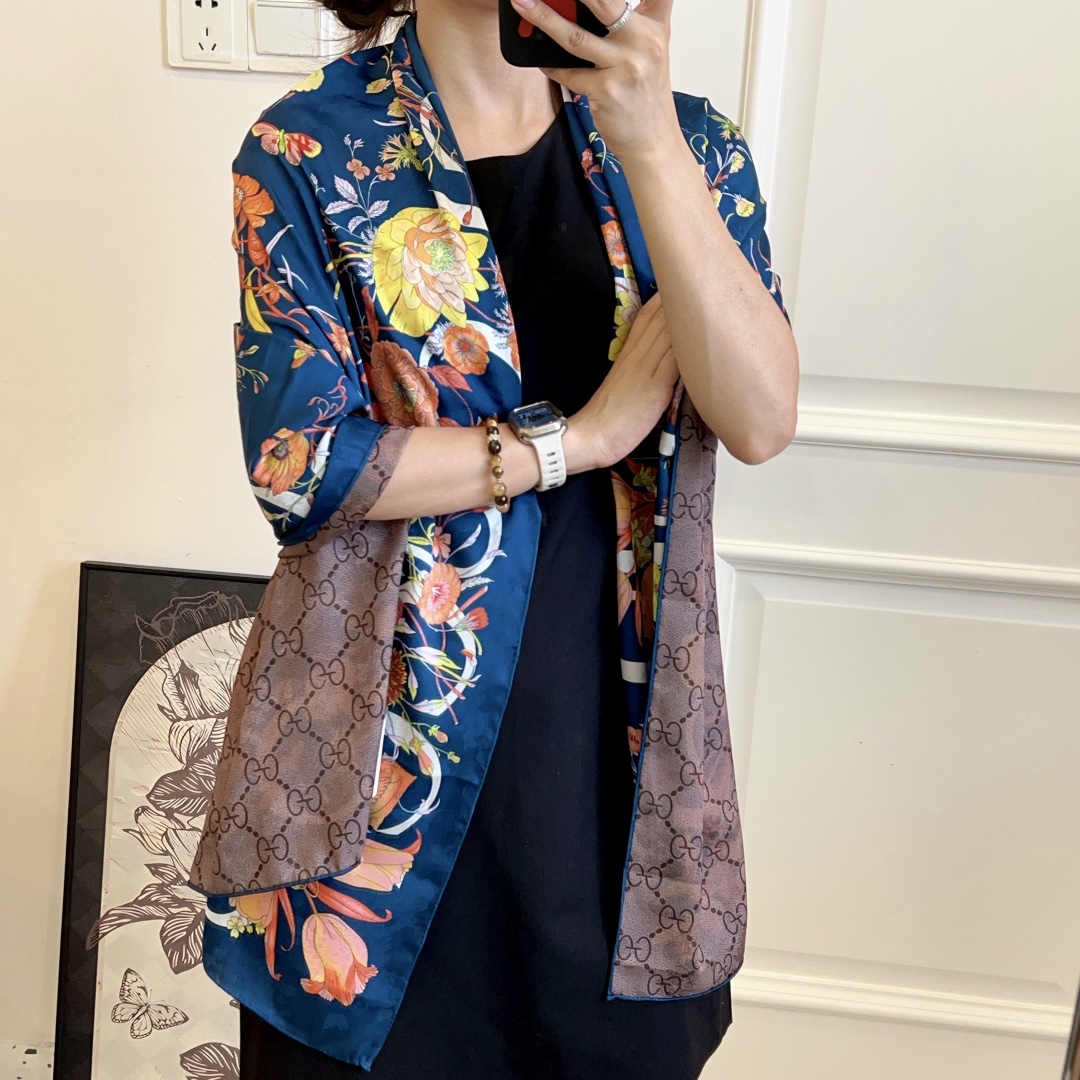 Luxurious Chumen Silk Scarf: Crafted with Precious Materials and Unique Techniques - 图片 5