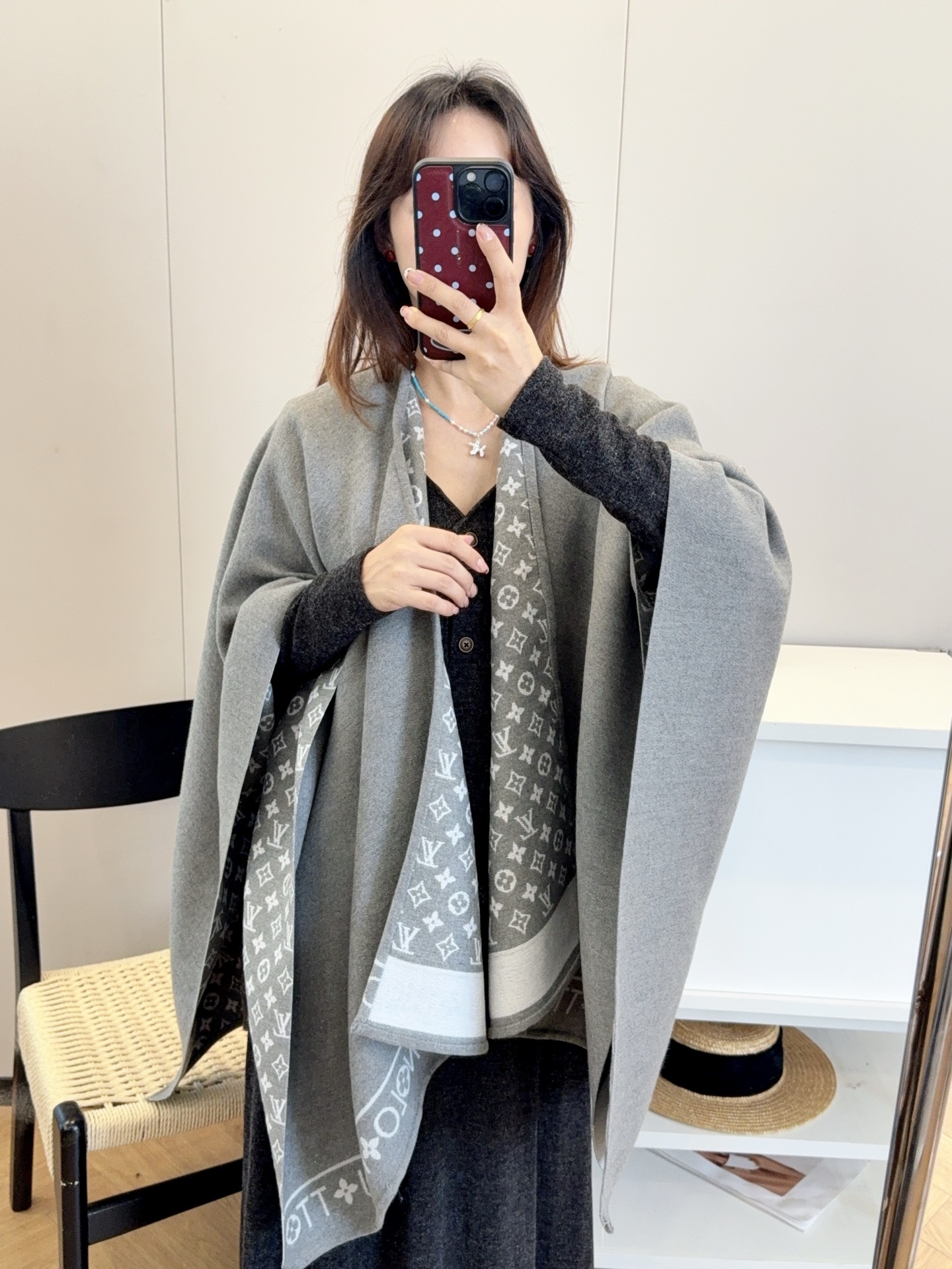 NO:336691,Model pictures, ordinary scarf19860909模特图普通围巾,普通围巾,scarf