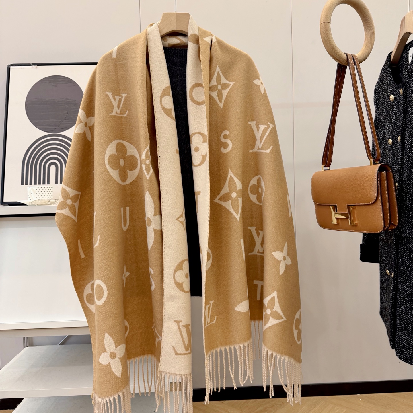 大驴家 Fluffygram 羊驼毛混紡の最美囲巾