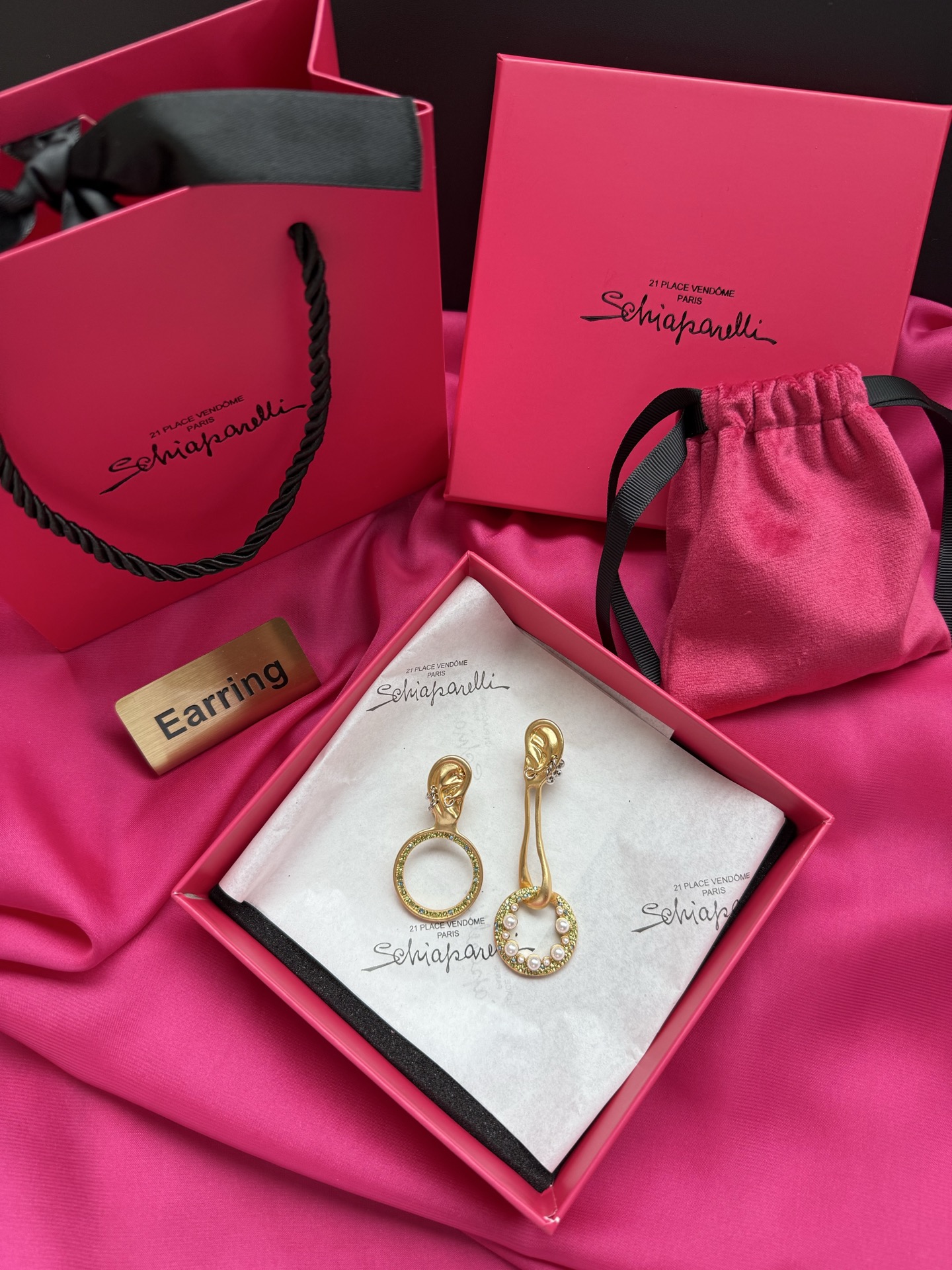 Серьги Schiaparelli