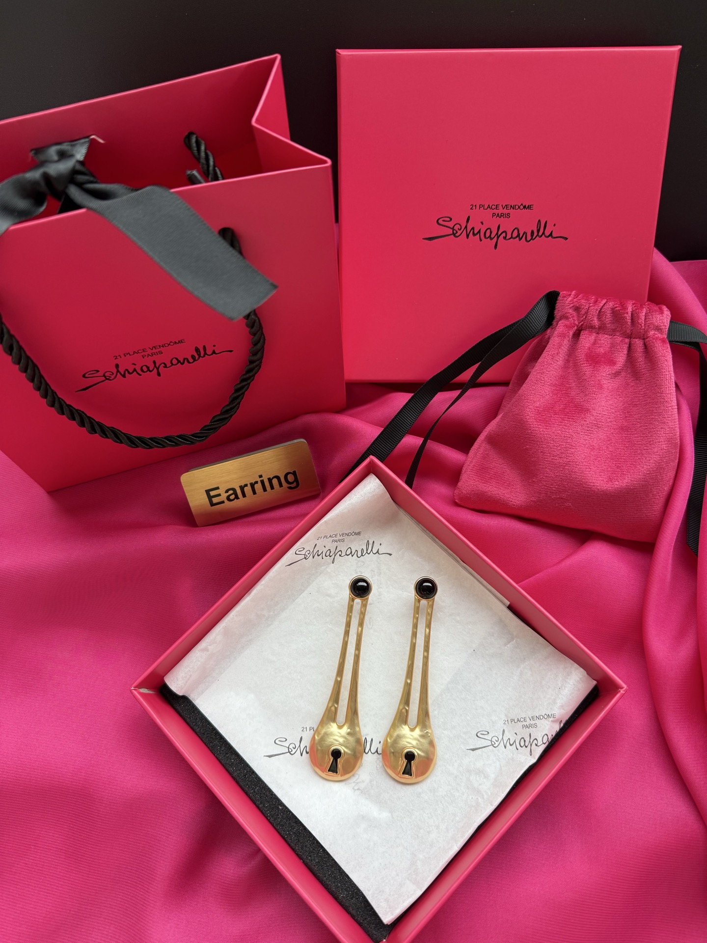 Серьги Schiaparelli