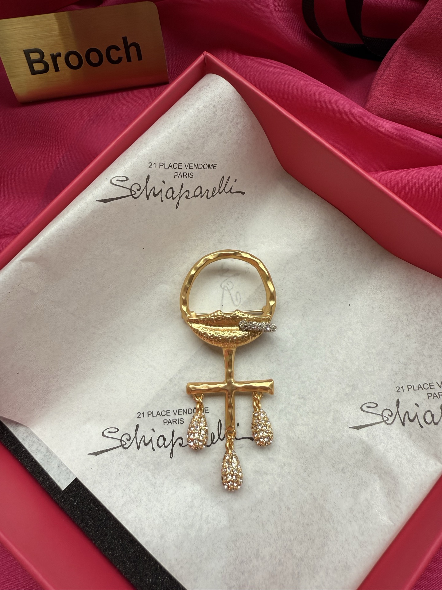 Брошь Schiaparelli