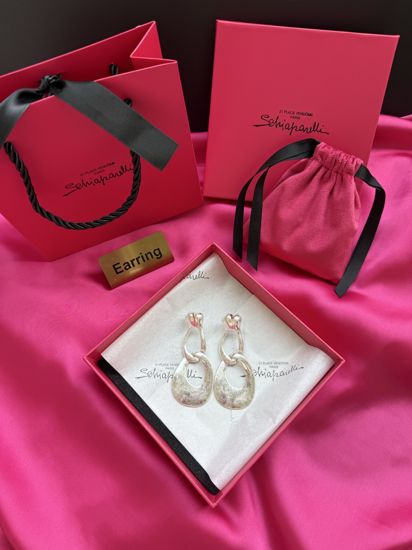 Серьги Schiaparelli
