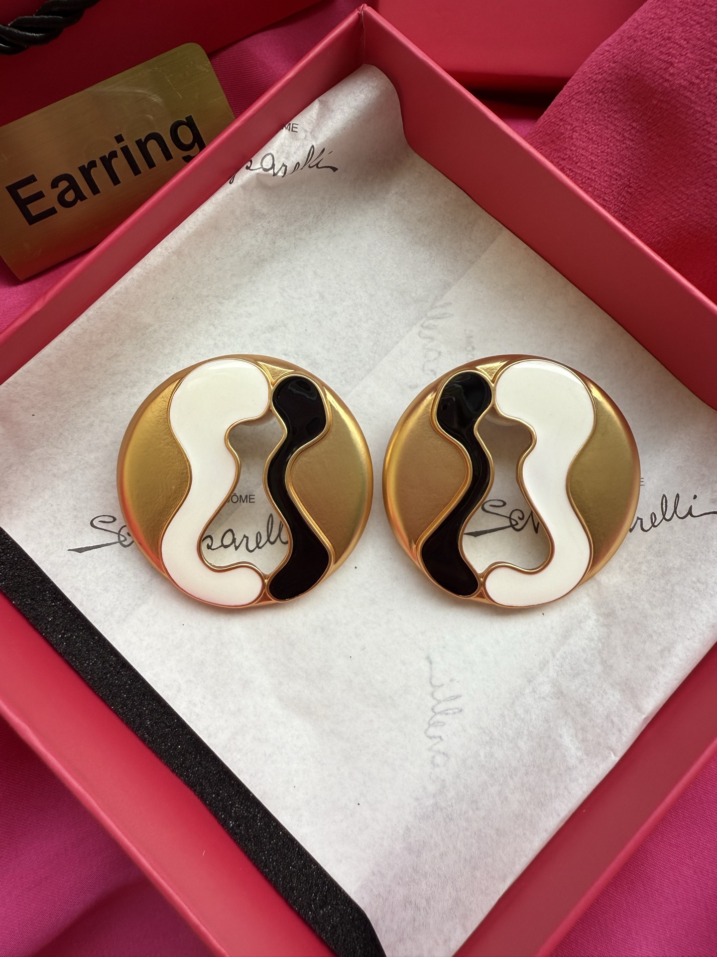 Серьги Schiaparelli