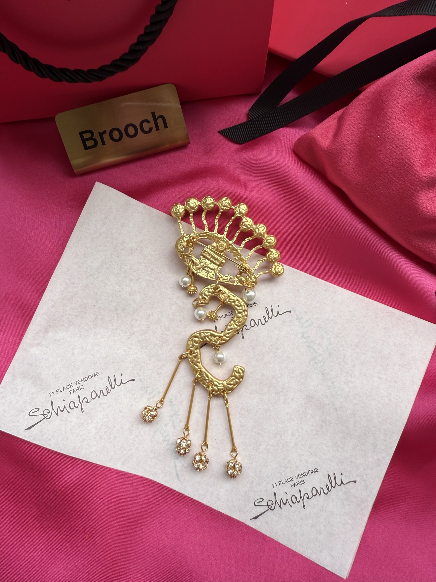 Брошь Schiaparelli
