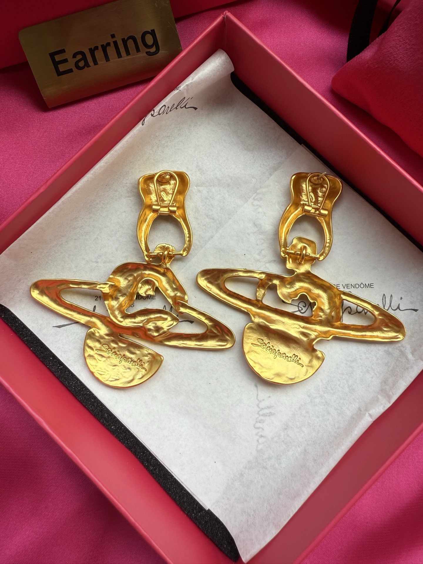 Серьги Schiaparelli