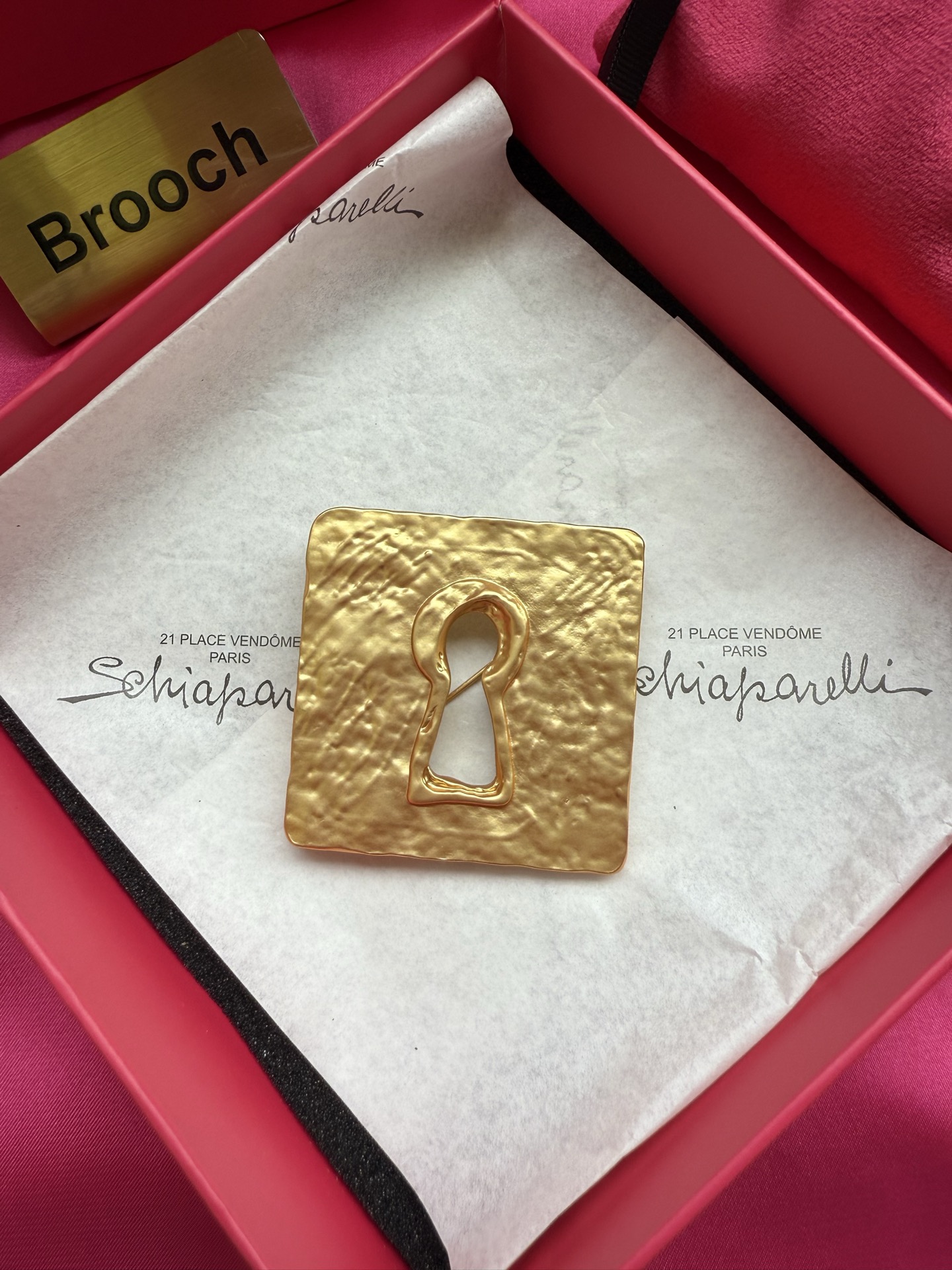 Брошь Schiaparelli