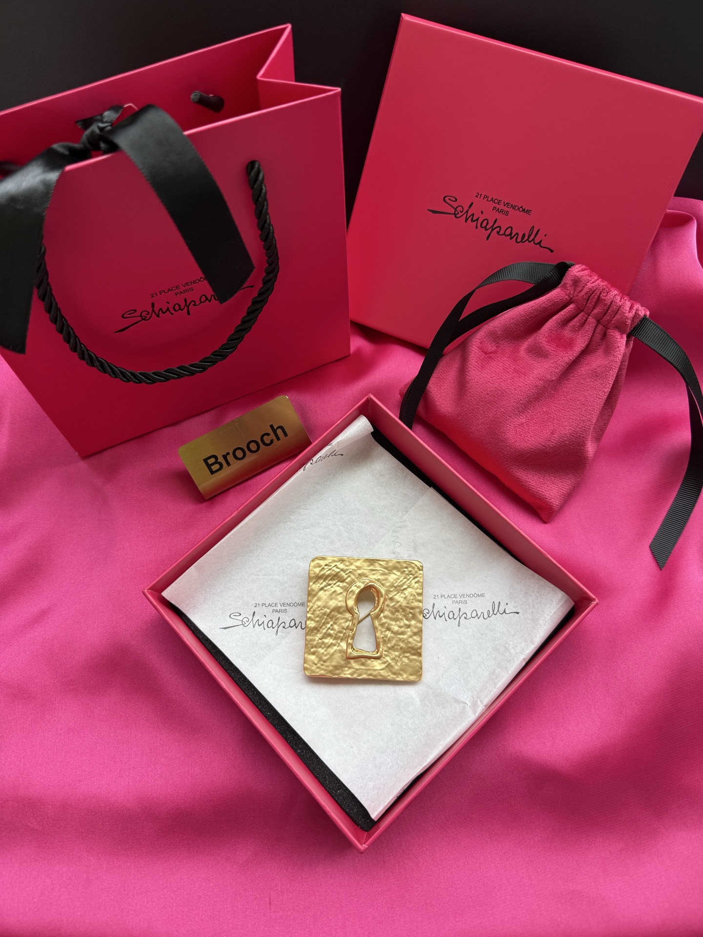 Брошь Schiaparelli
