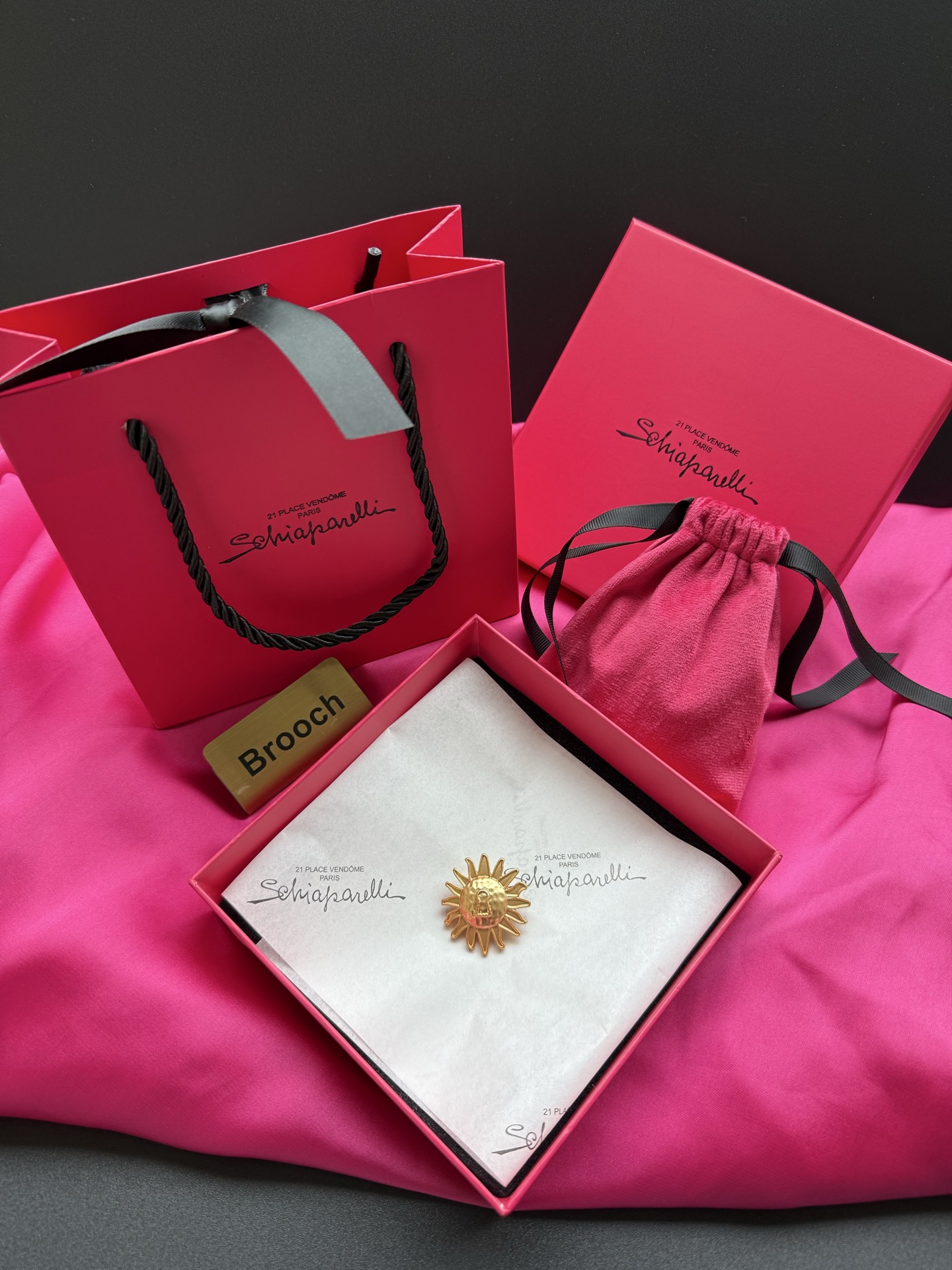 Брошь Schiaparelli