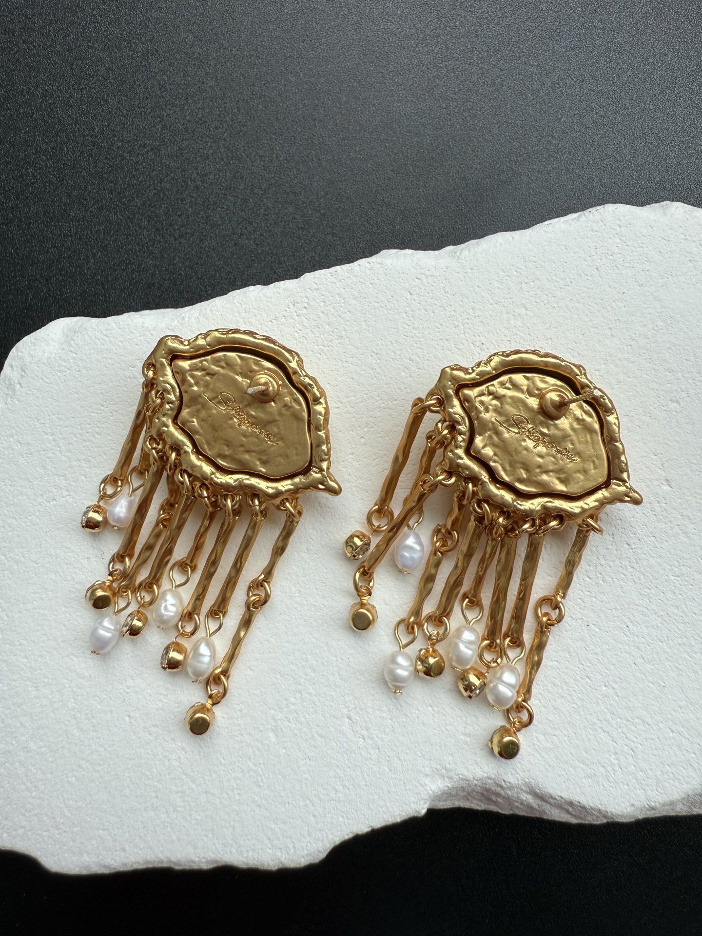 Серьги Schiaparelli с глазом и жемчугом
