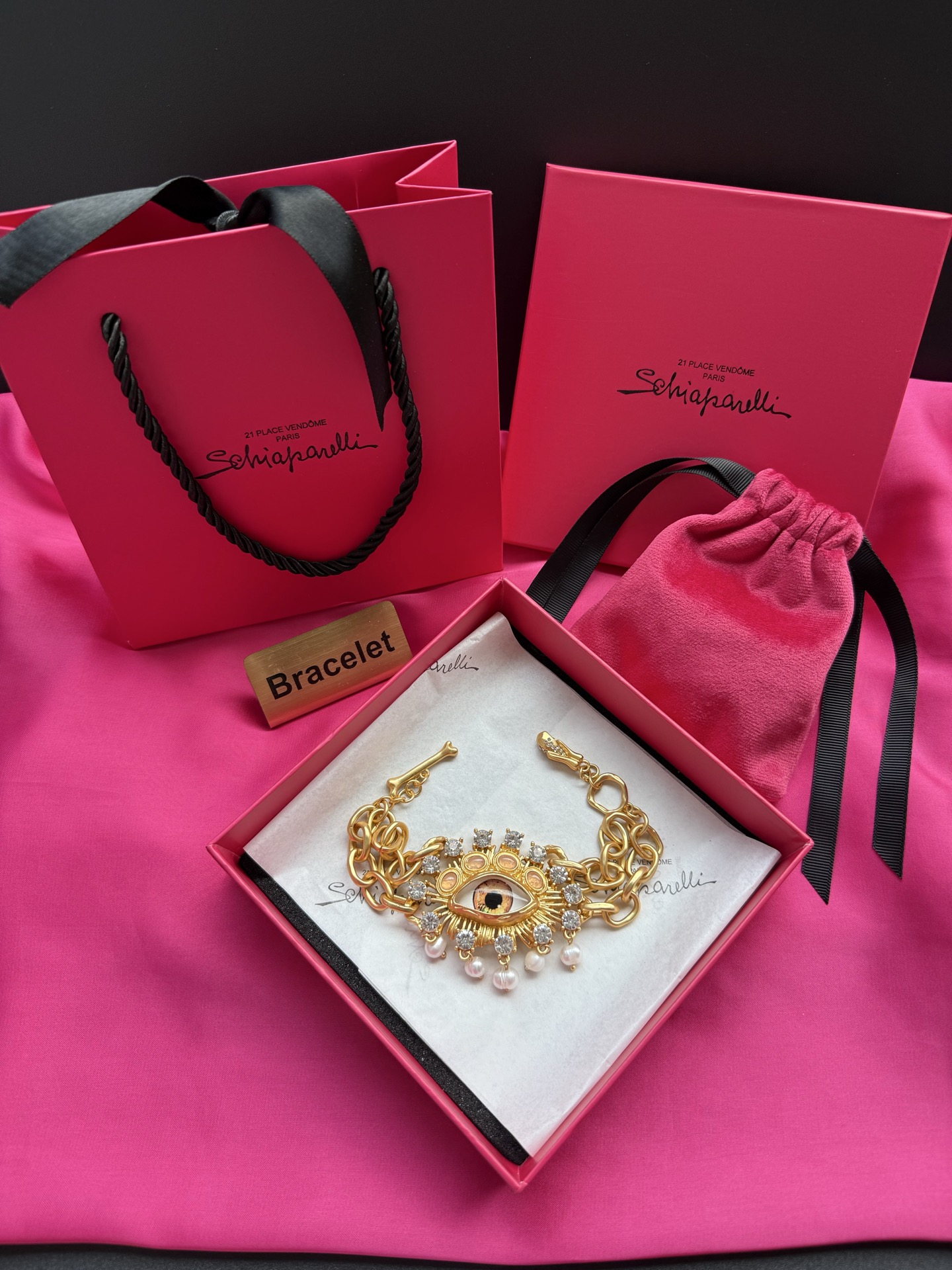 Браслет с глазом Schiaparelli