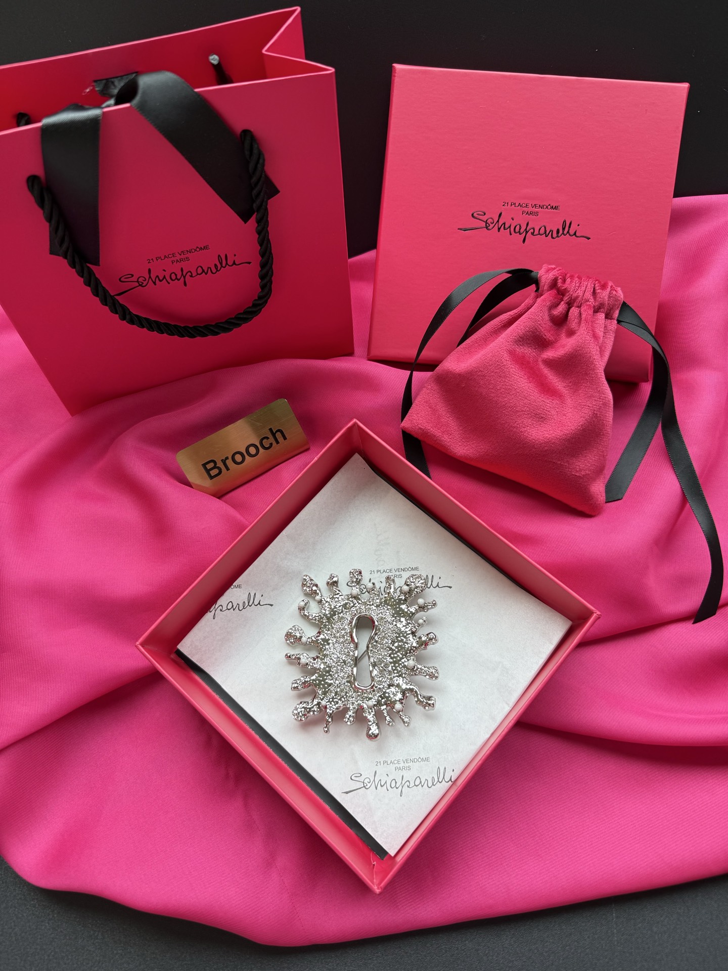 Брошь Schiaparelli