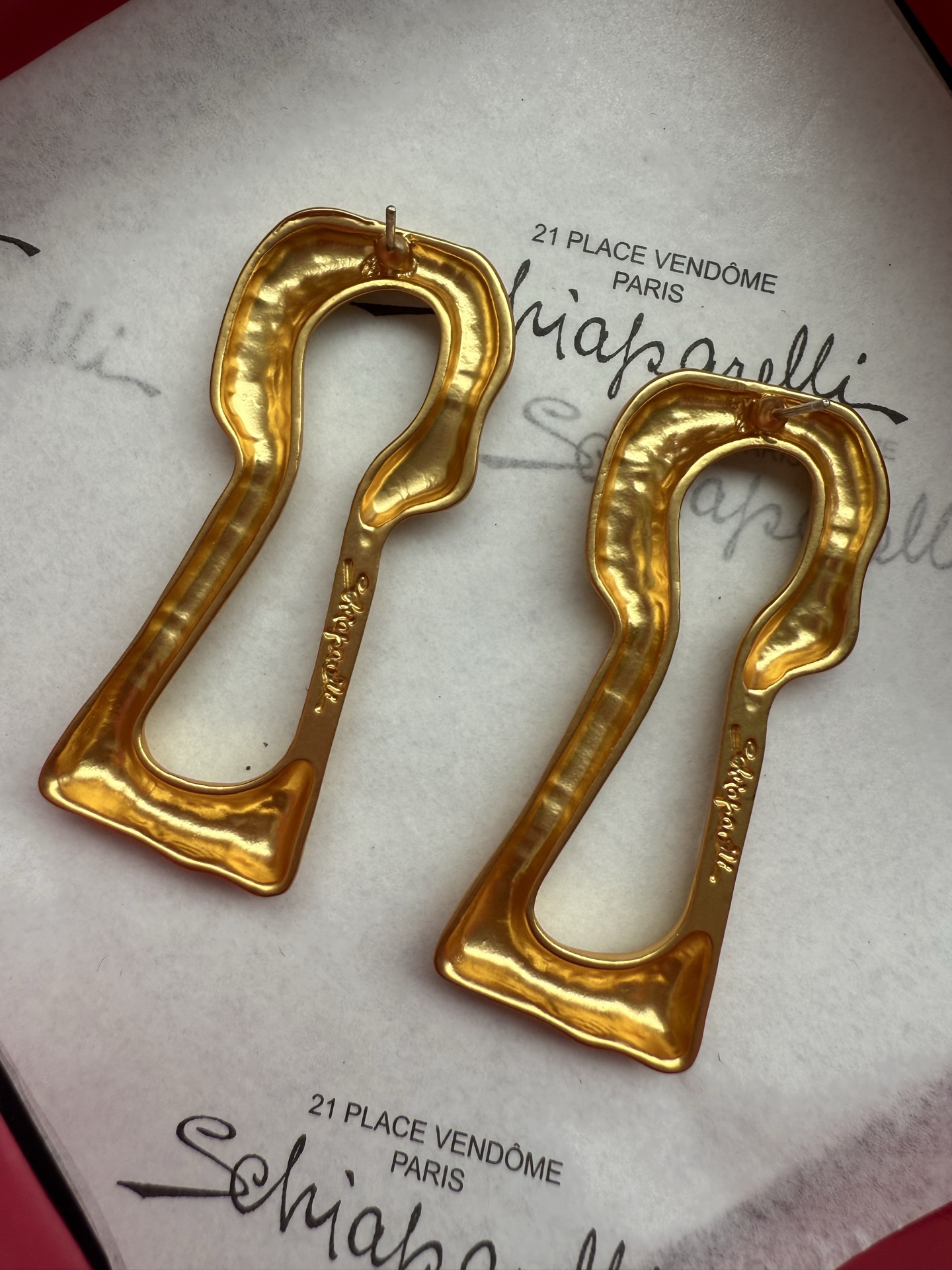 Серьги Schiaparelli