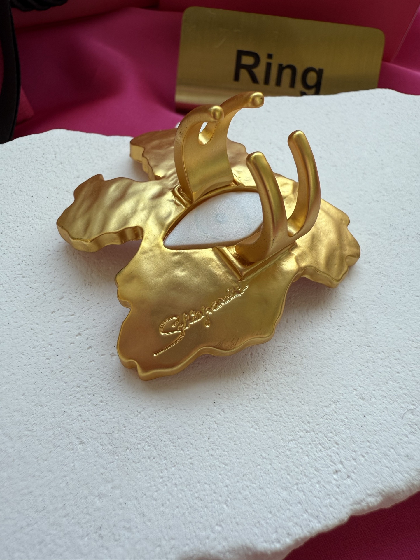 Кольцо Schiaparelli с глазом