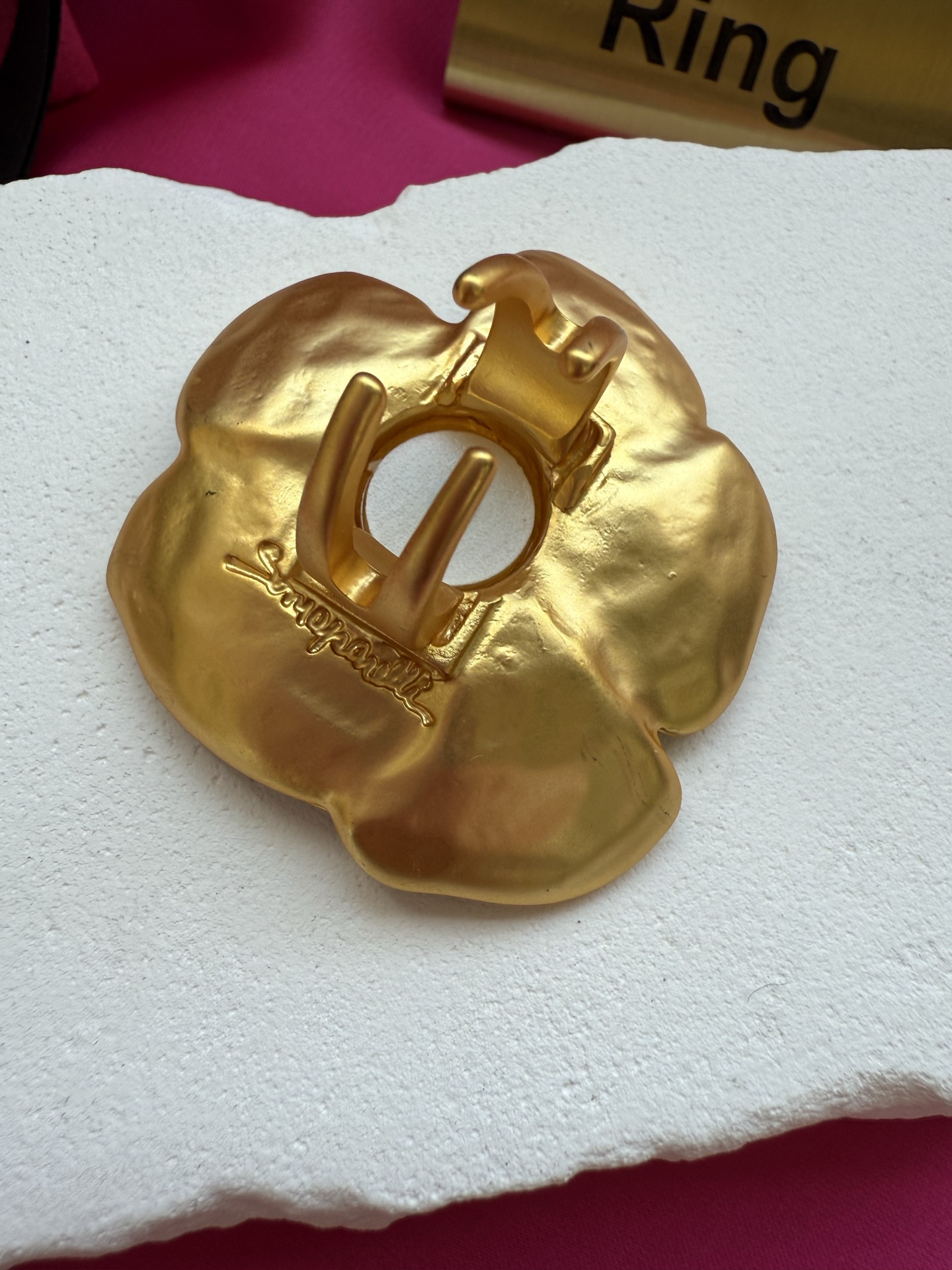 Кольцо Schiaparelli