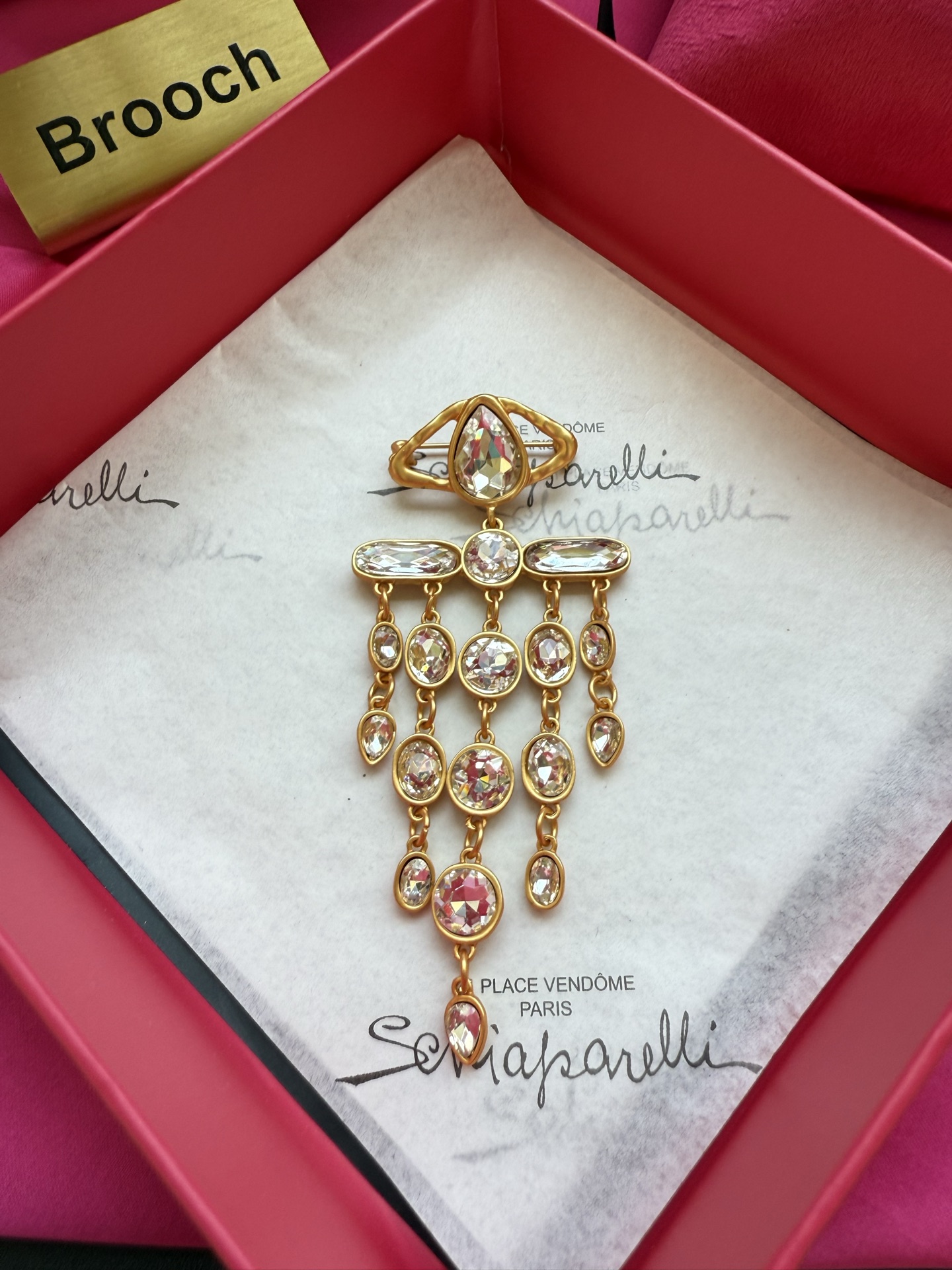 Брошь Schiaparelli