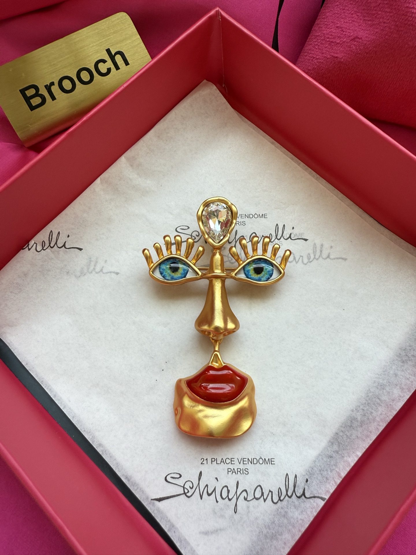 Брошь Schiaparelli