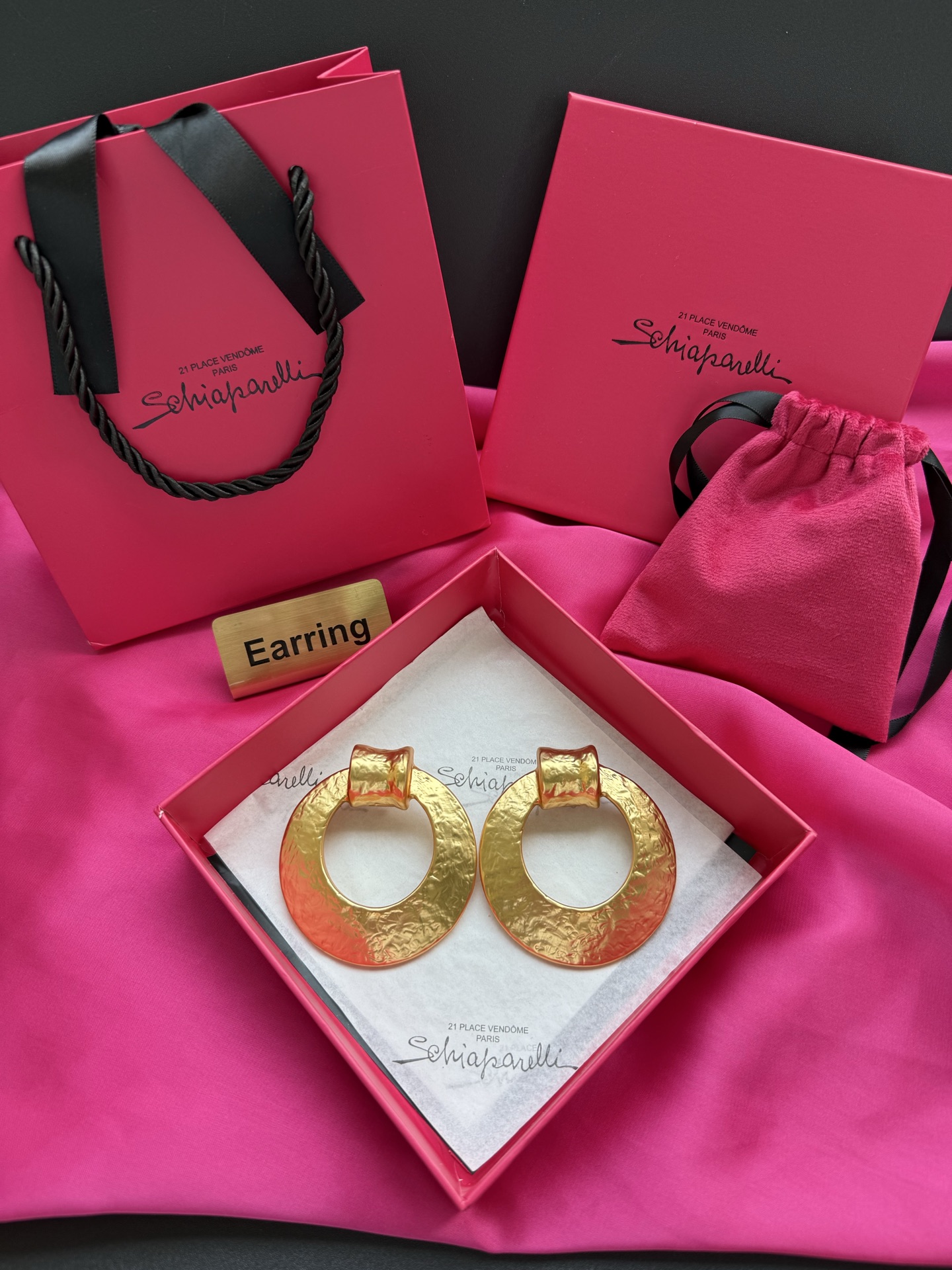 Серьги Schiaparelli