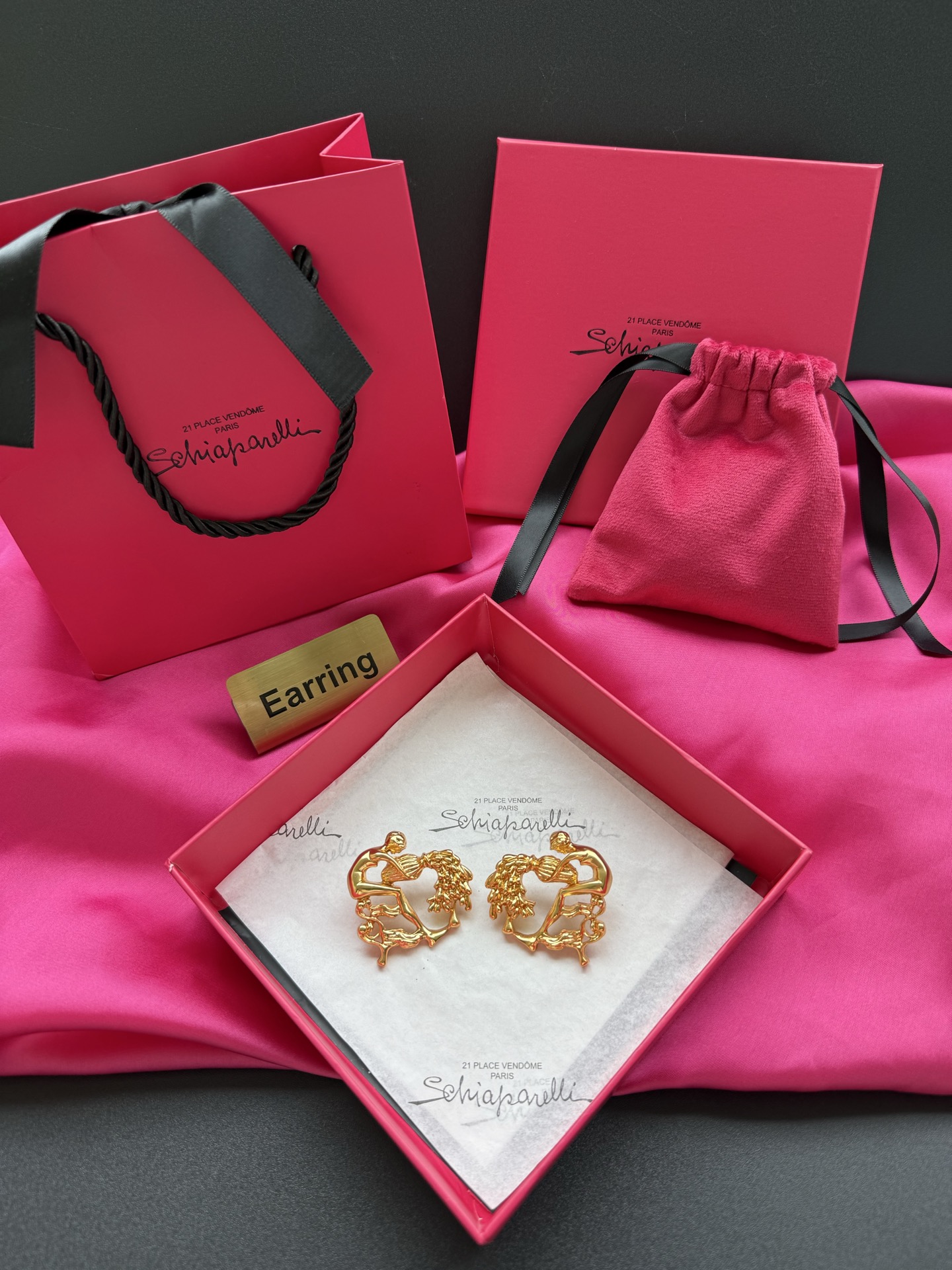 Серьги Schiaparelli