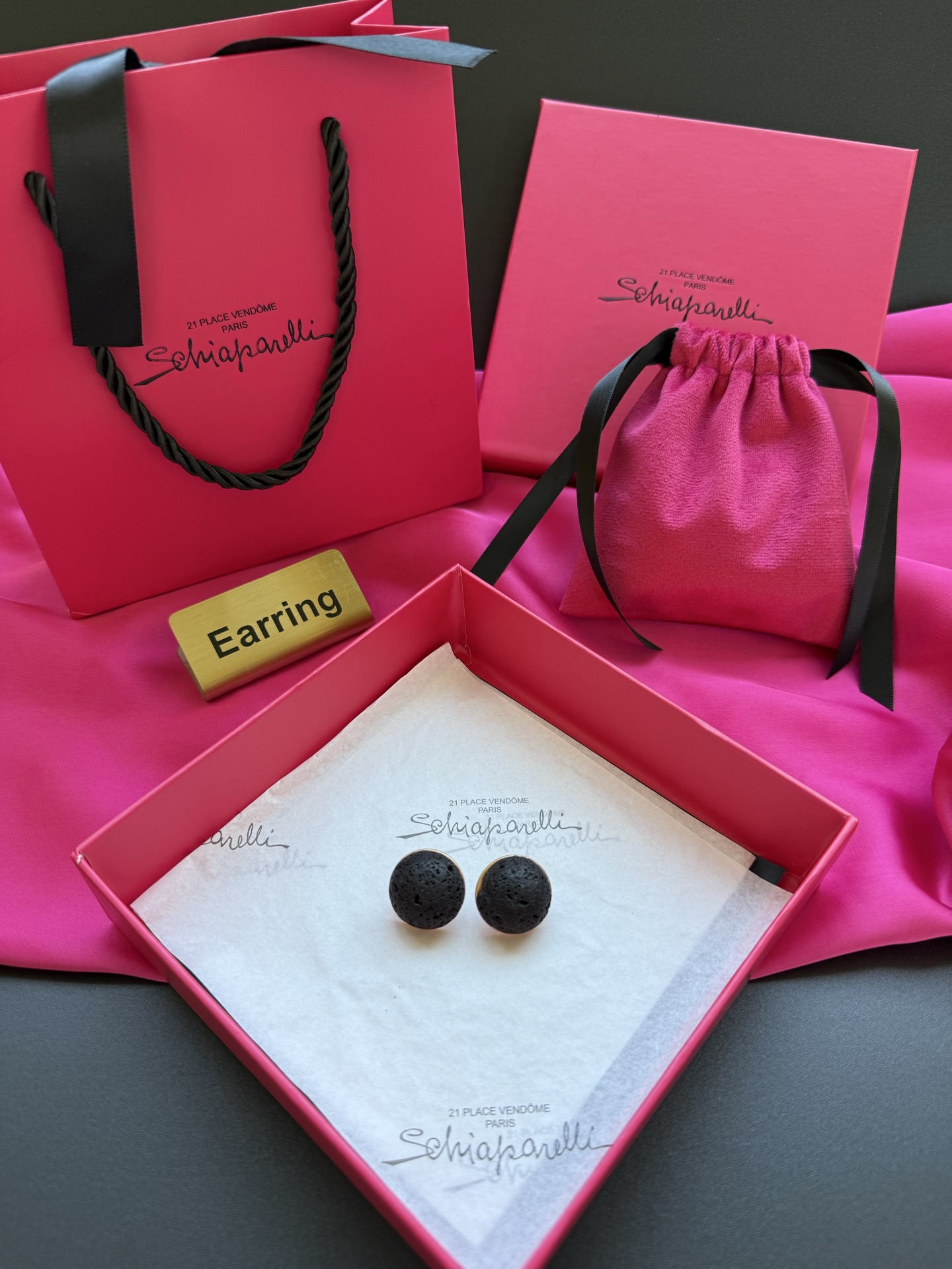Серьги Schiaparelli