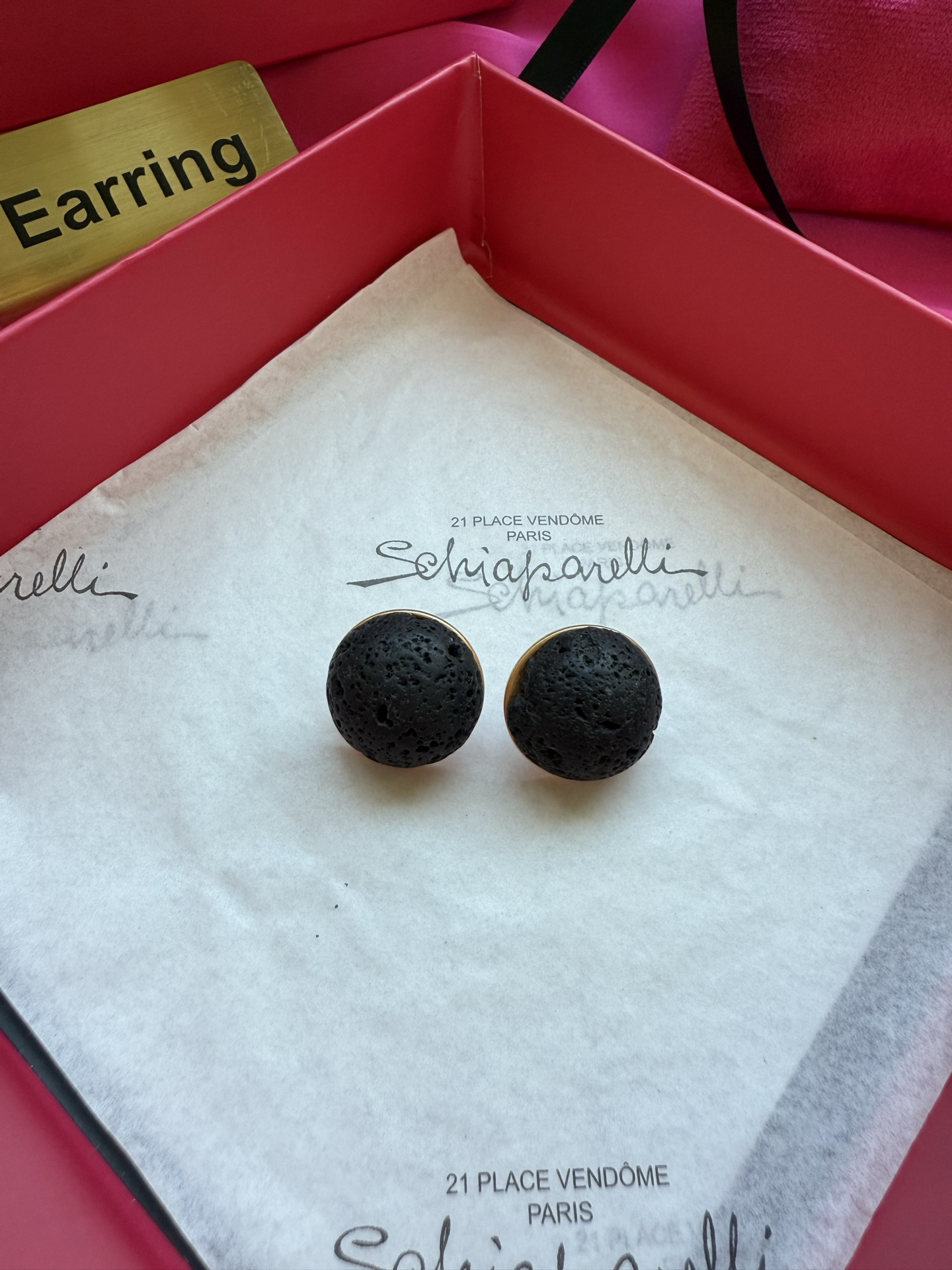 Серьги Schiaparelli