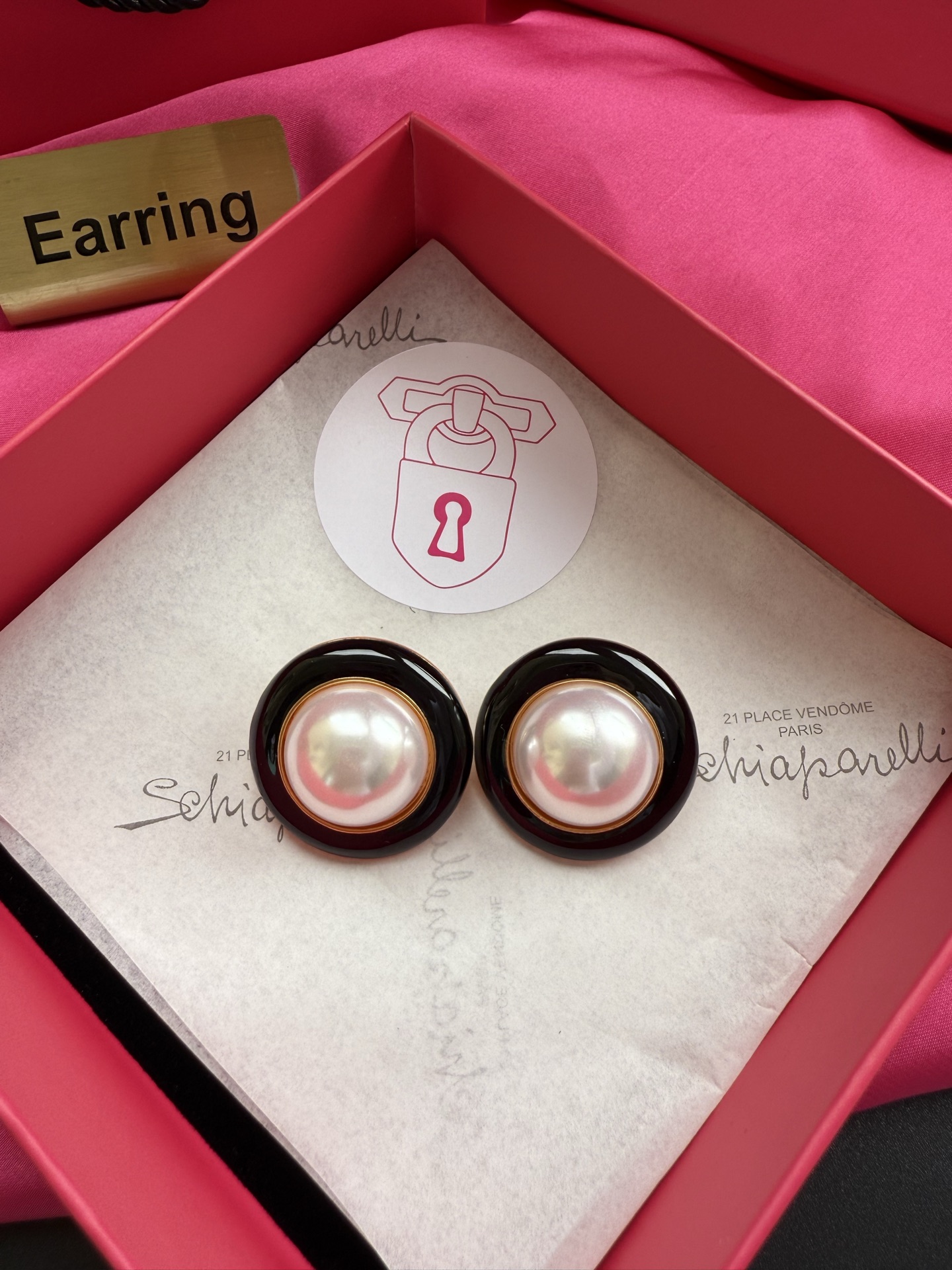 Серьги Schiaparelli