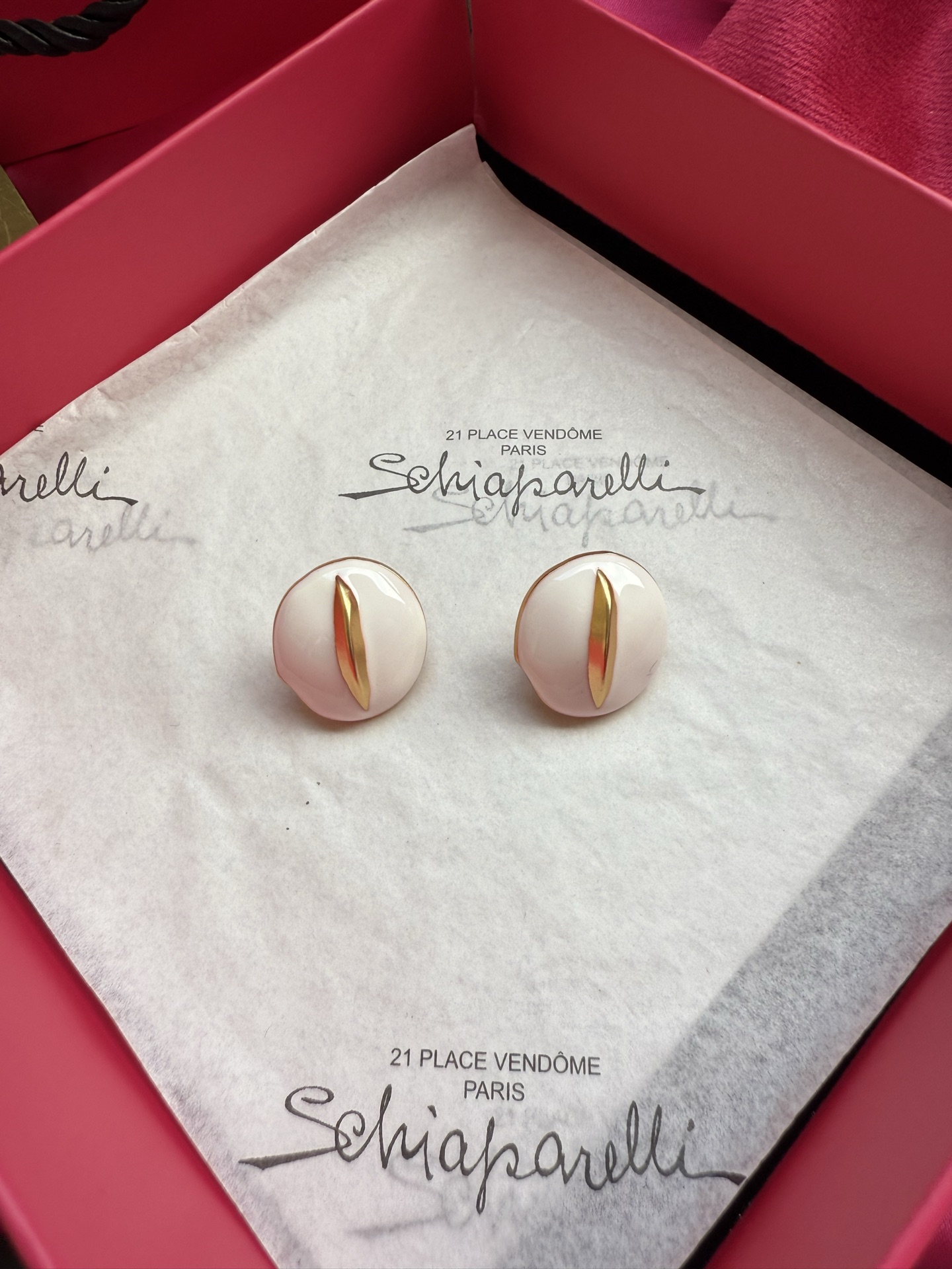 Серьги Schiaparelli