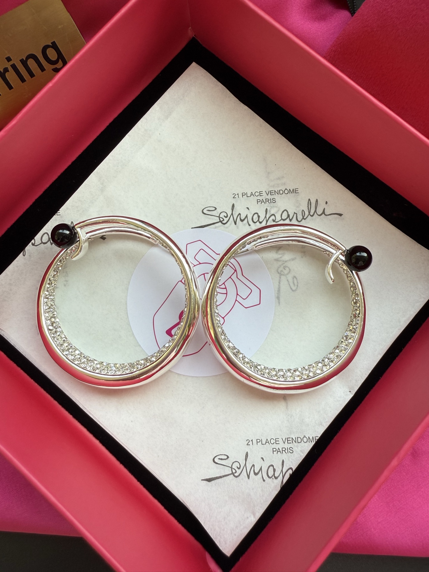 Серьги Schiaparelli