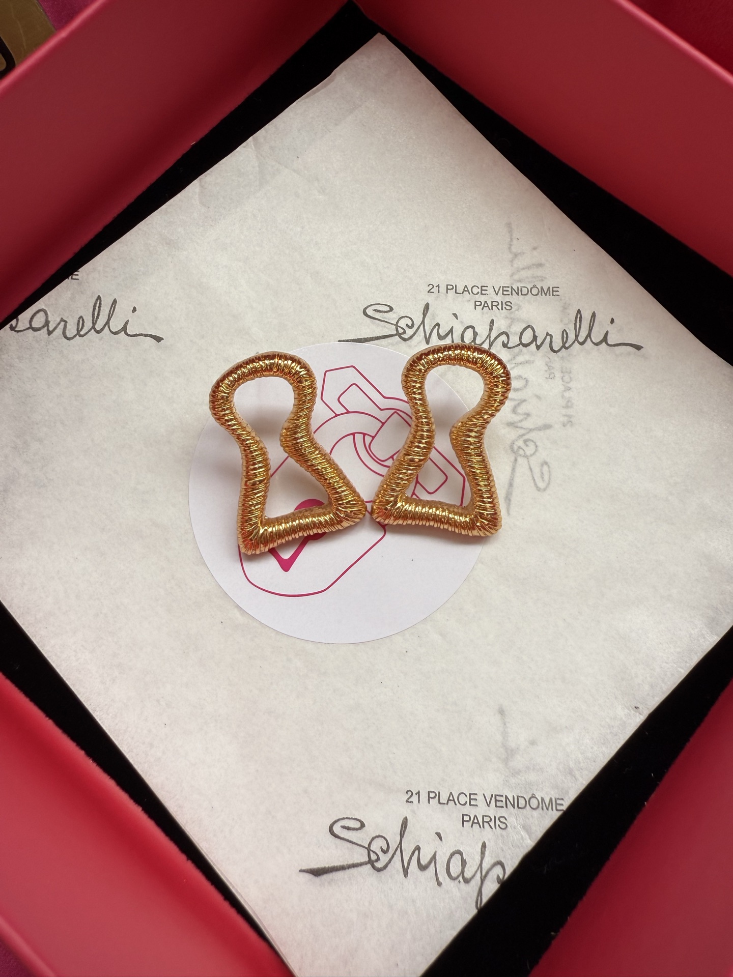 Серьги Schiaparelli