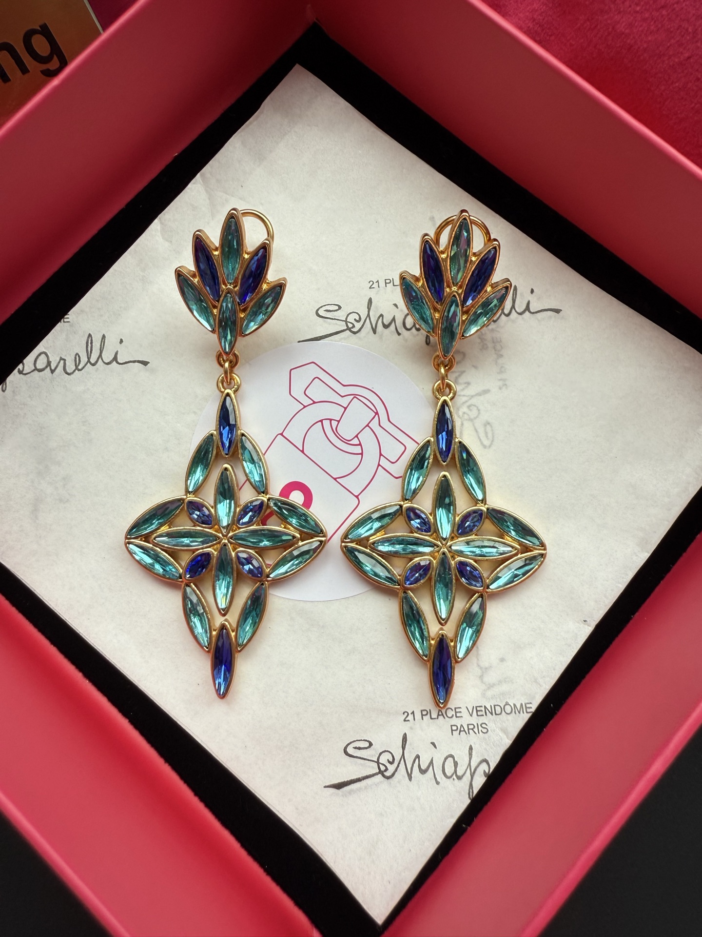 Серьги Schiaparelli