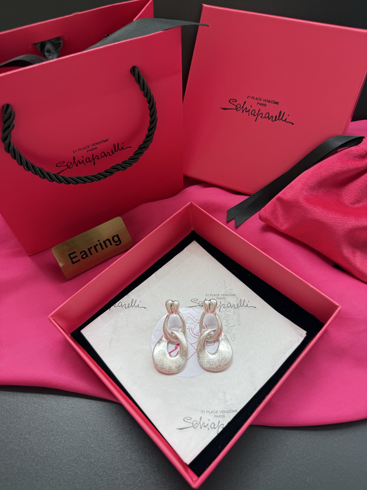Серьги Schiaparelli