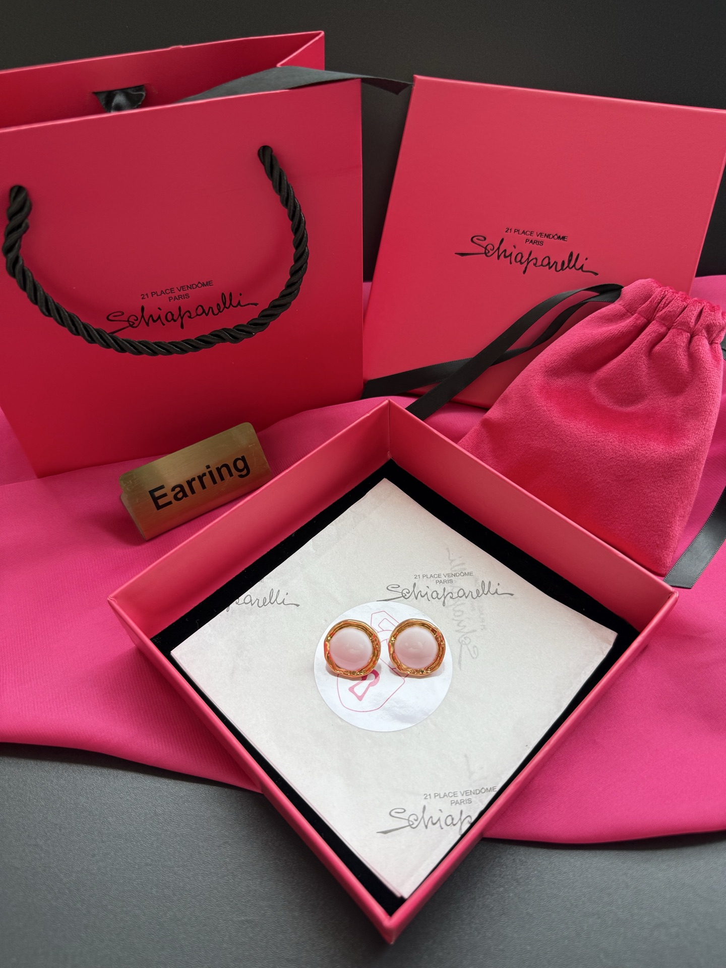 Серьги Schiaparelli