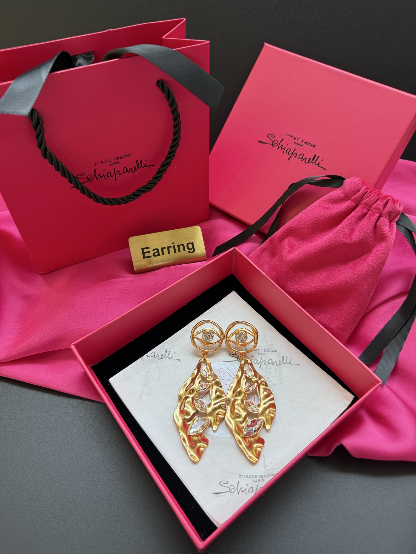 Серьги Schiaparelli