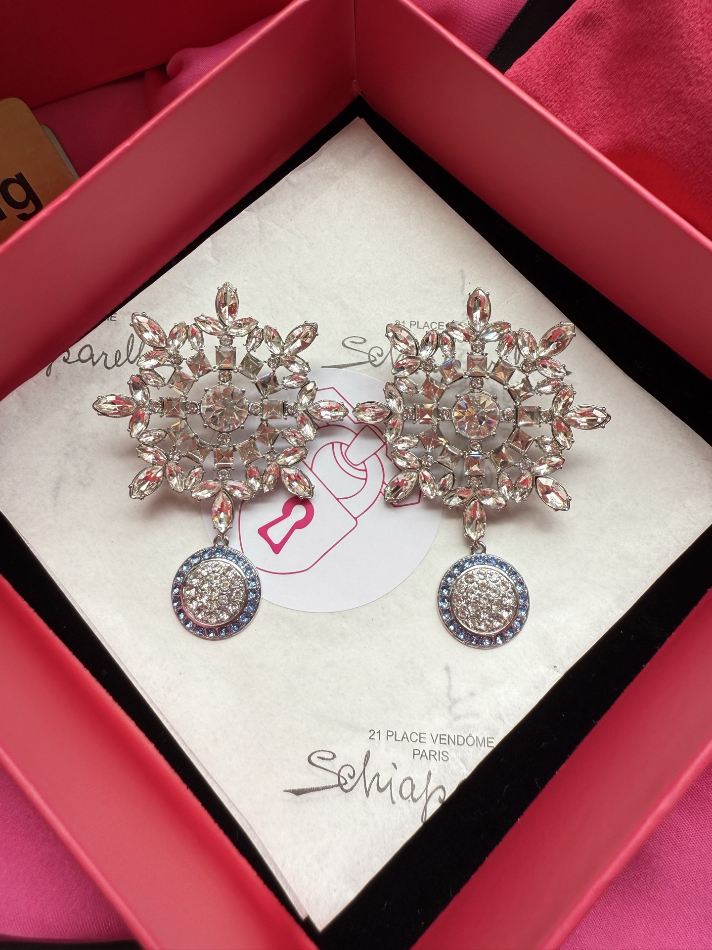 Серьги Schiaparelli