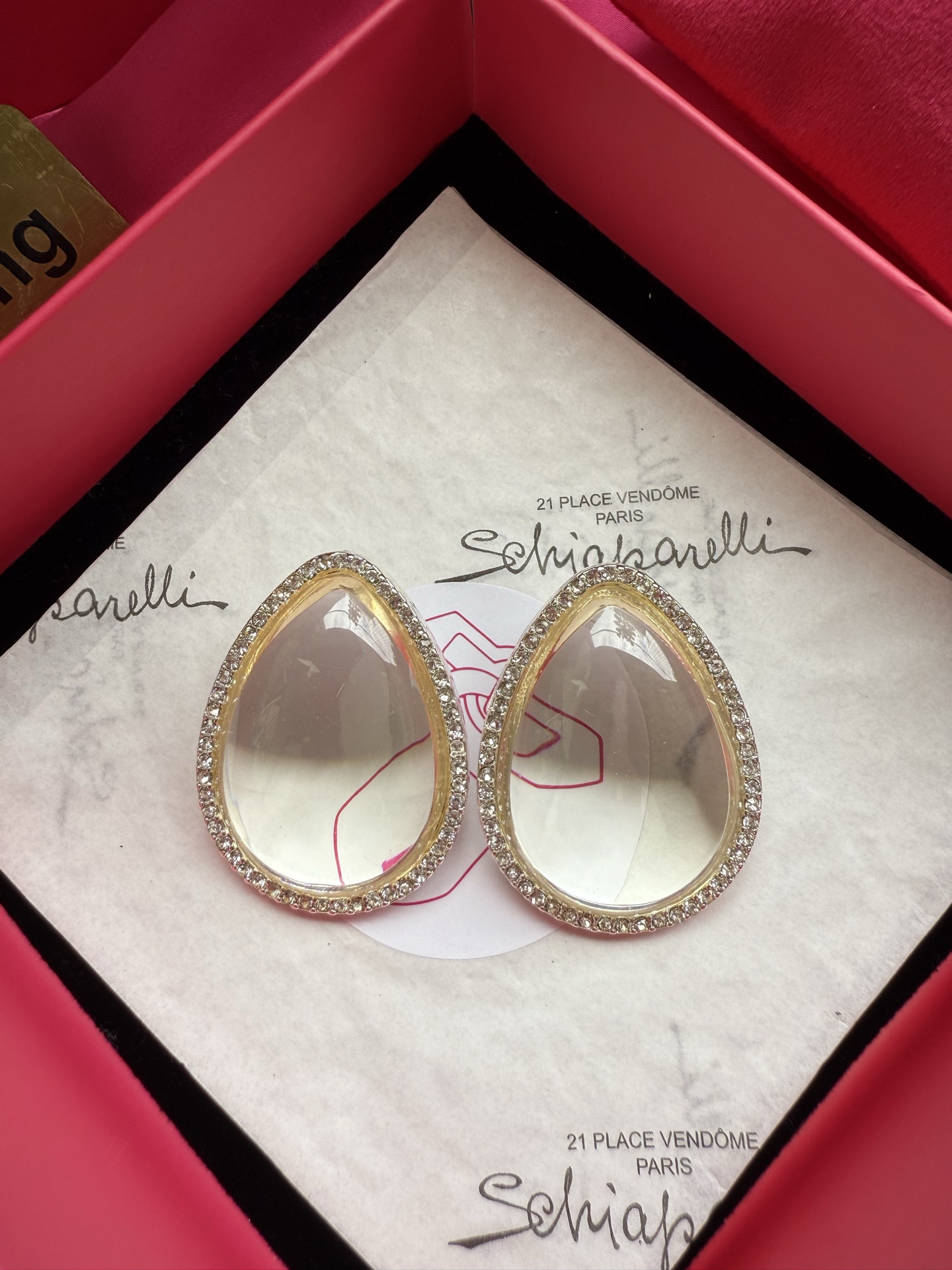 Серьги Schiaparelli