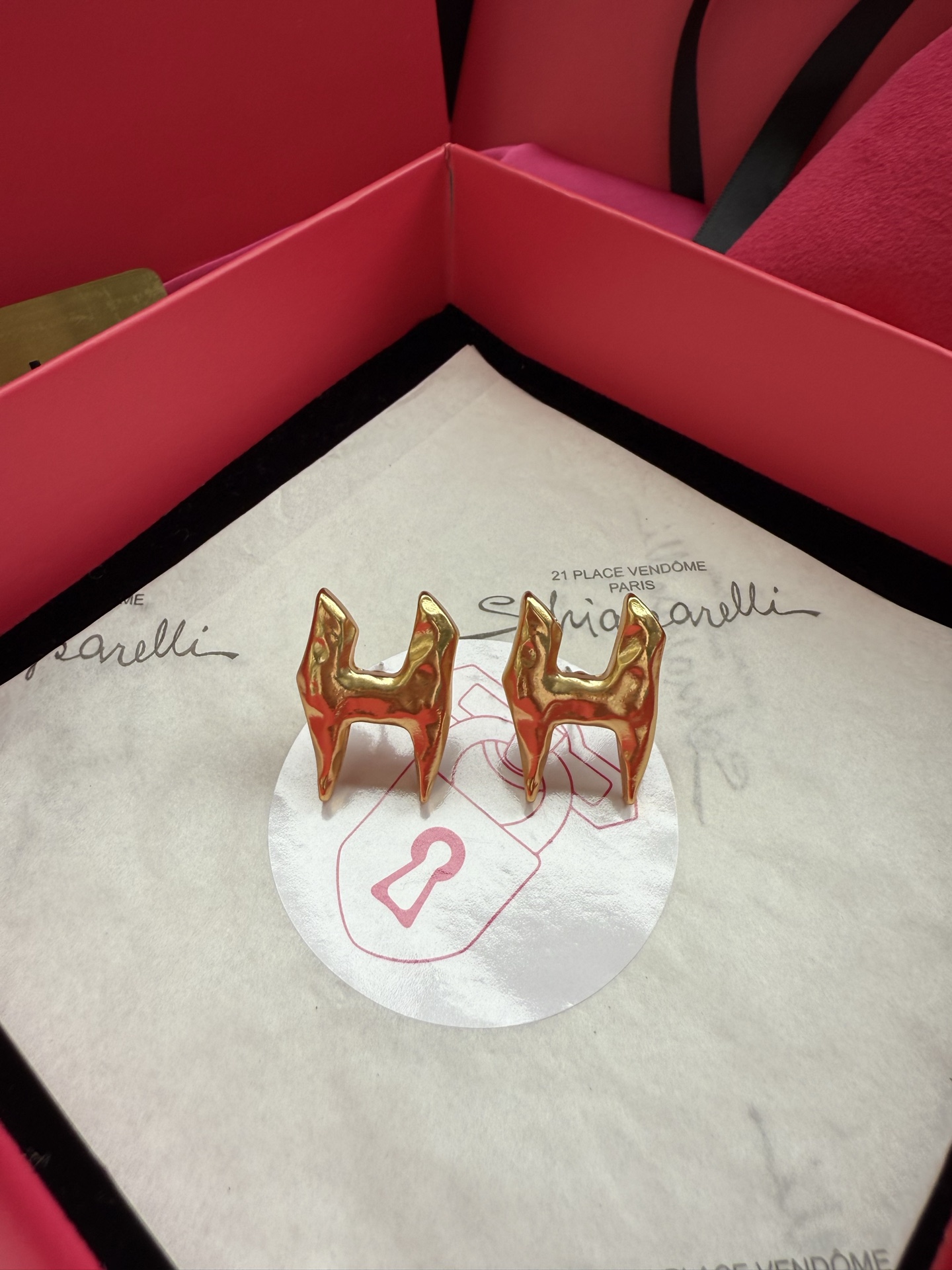 Серьги Schiaparelli
