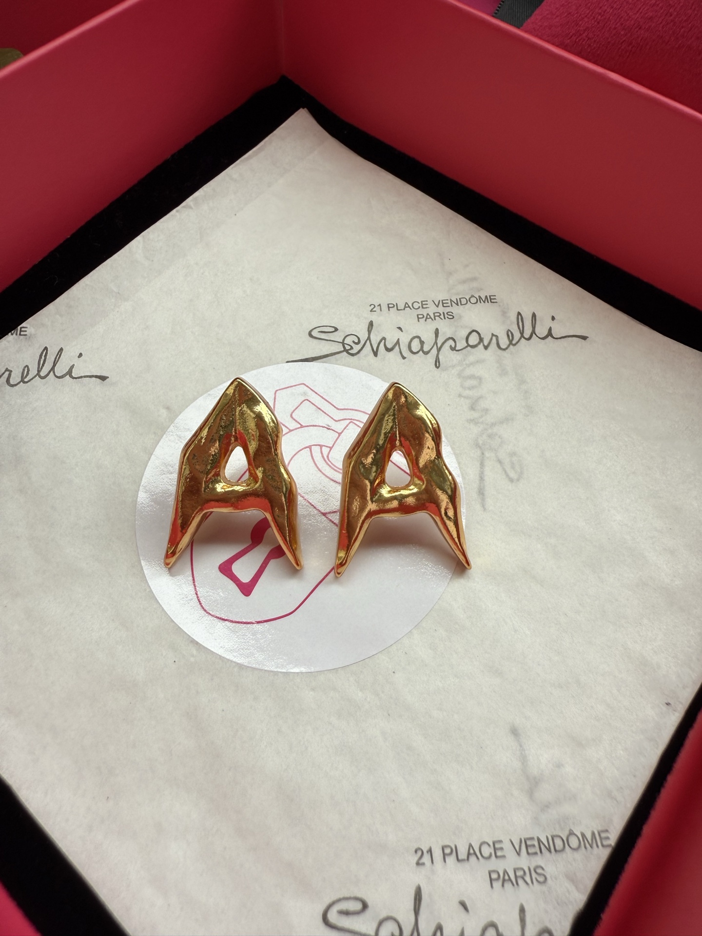 Серьги Schiaparelli