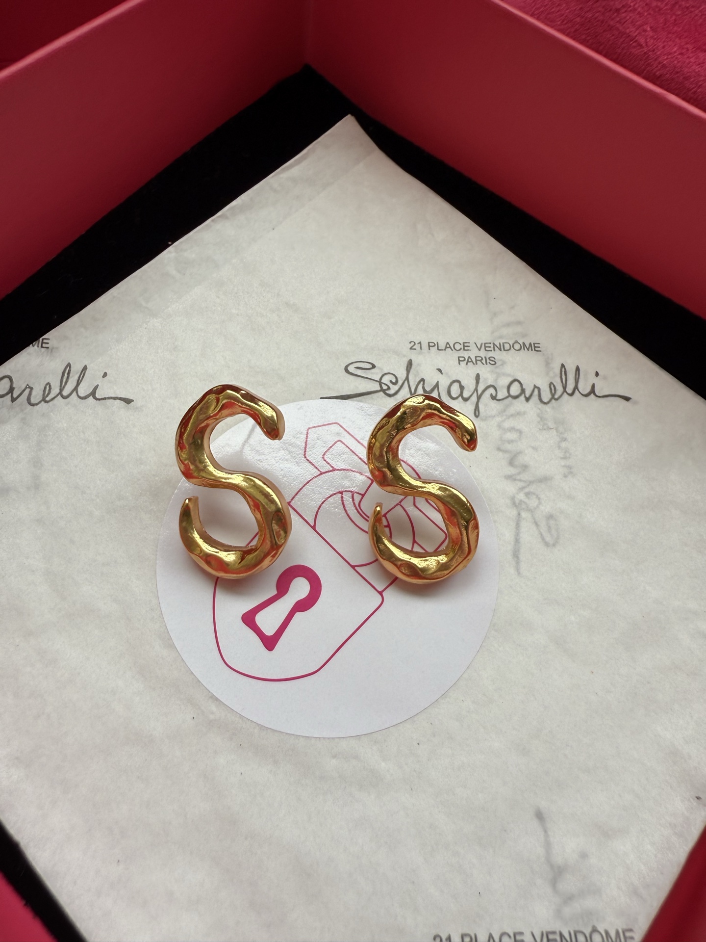 Серьги Schiaparelli