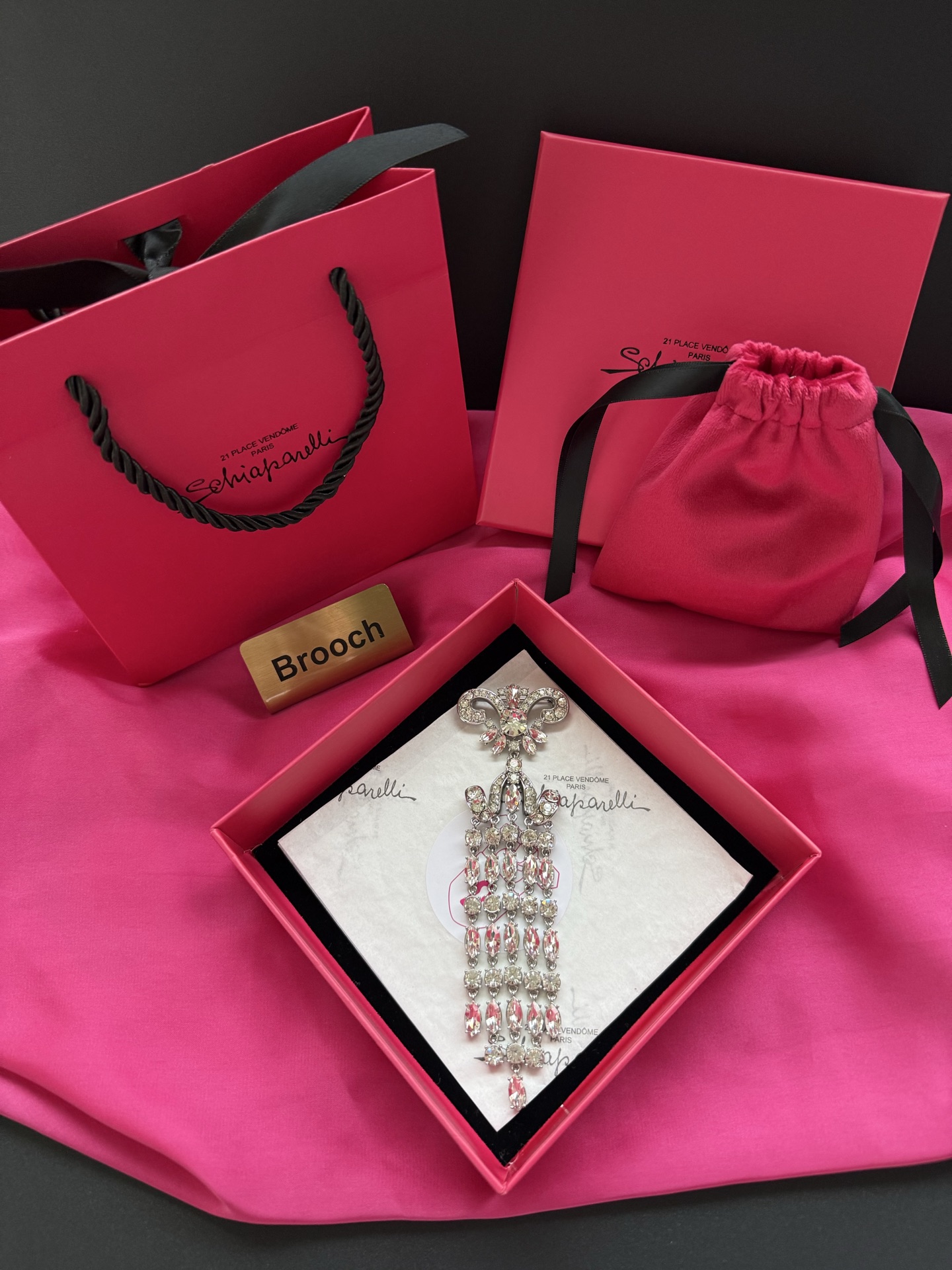 Брошь Schiaparelli