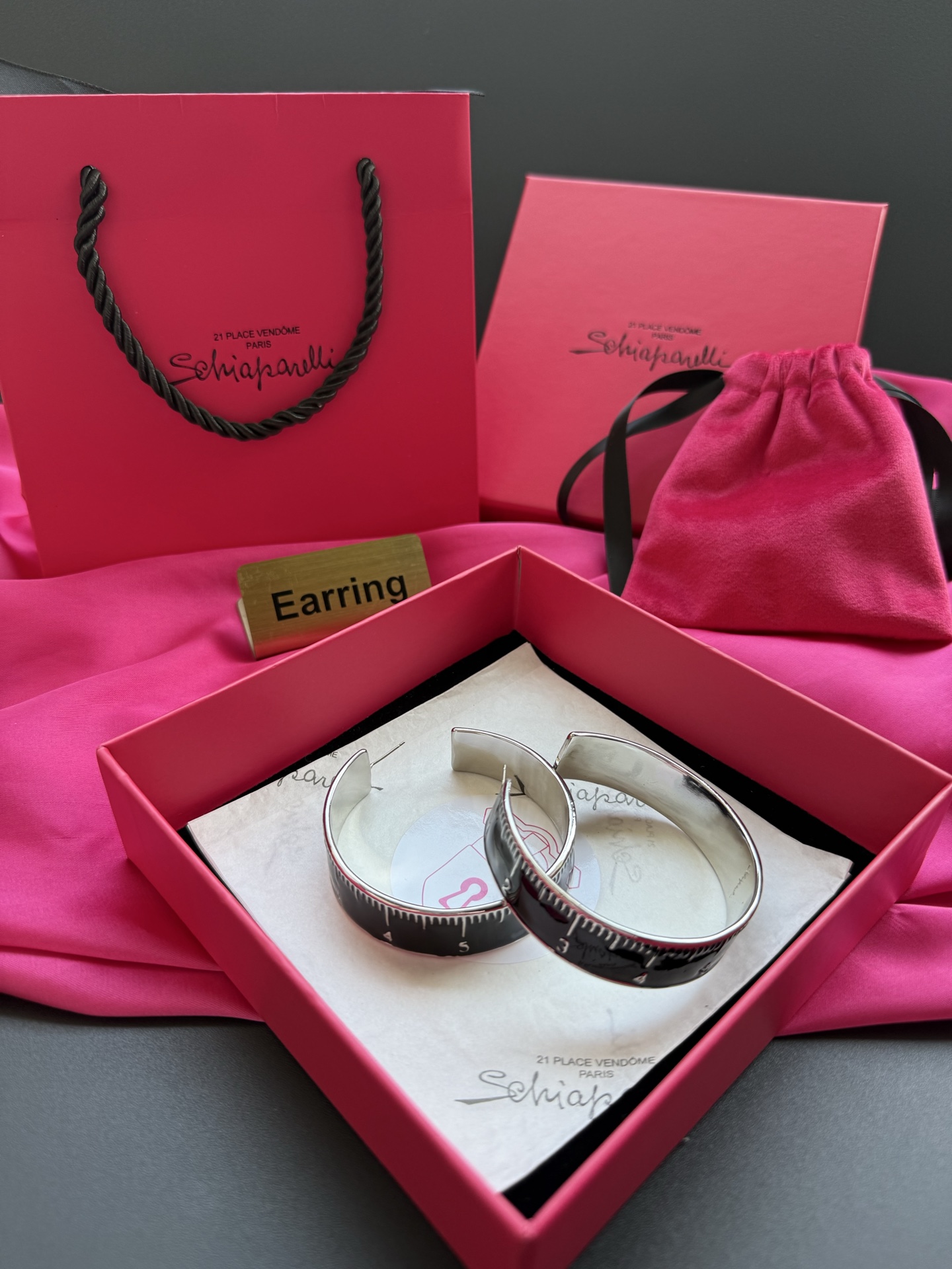 Серьги Schiaparelli