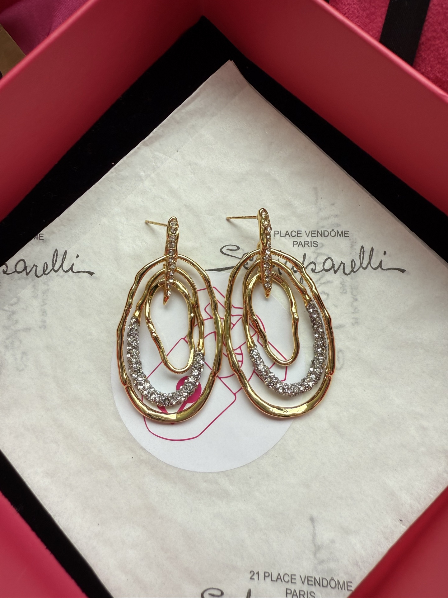 Серьги Schiaparelli