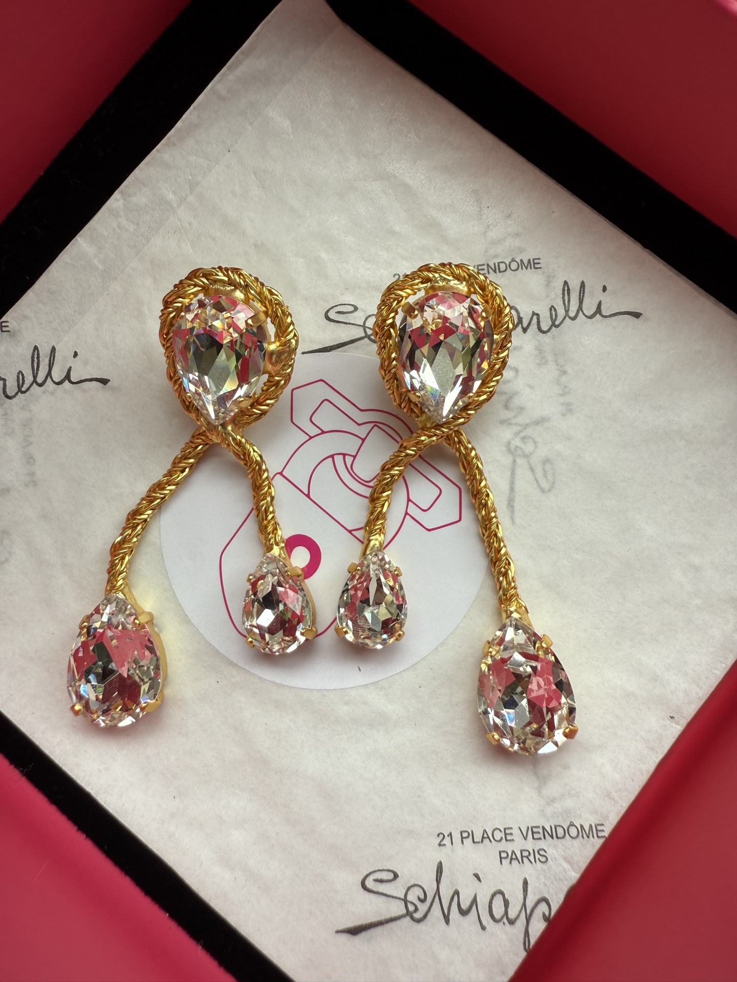 Серьги Schiaparelli