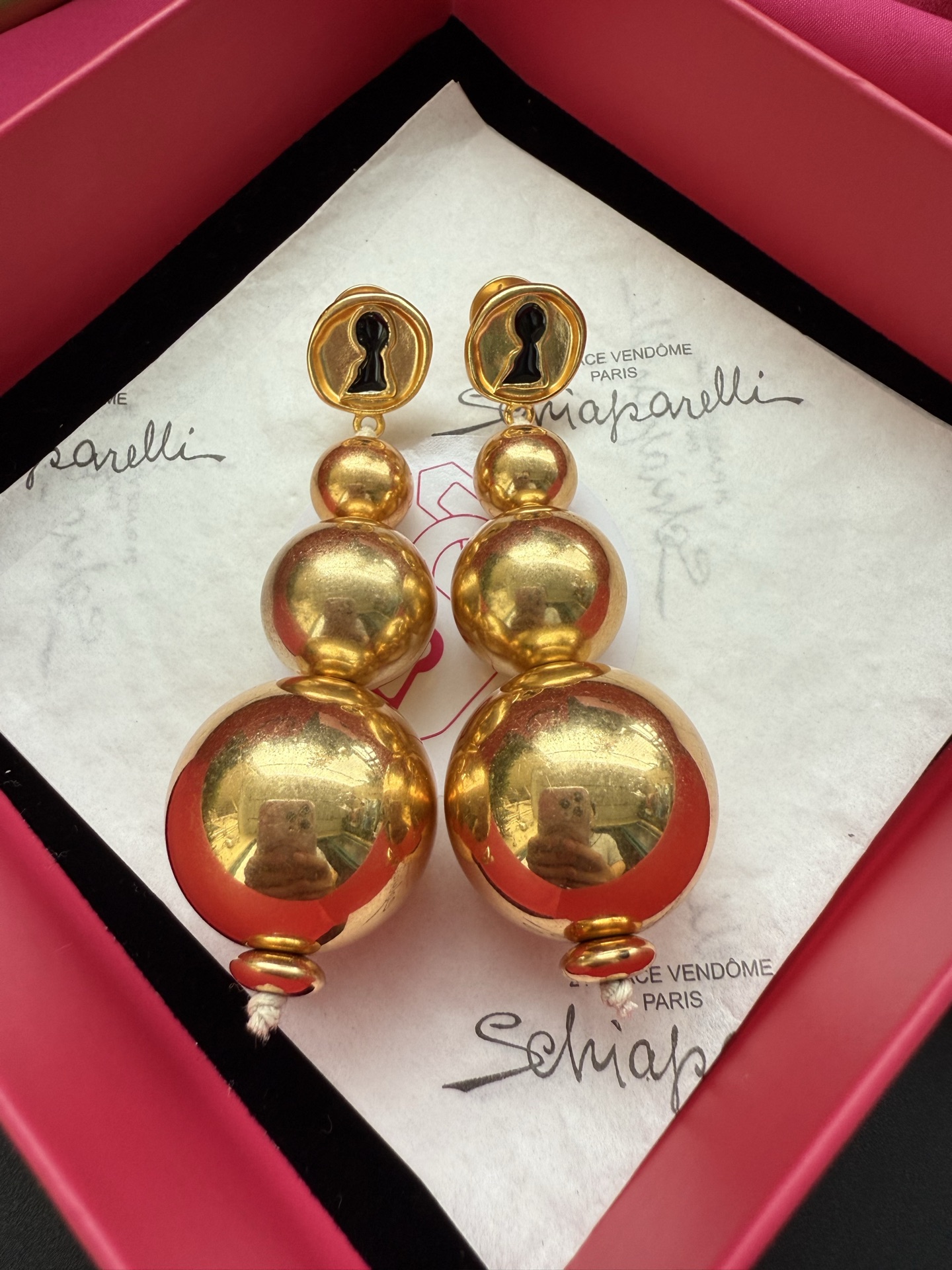 Серьги Schiaparelli